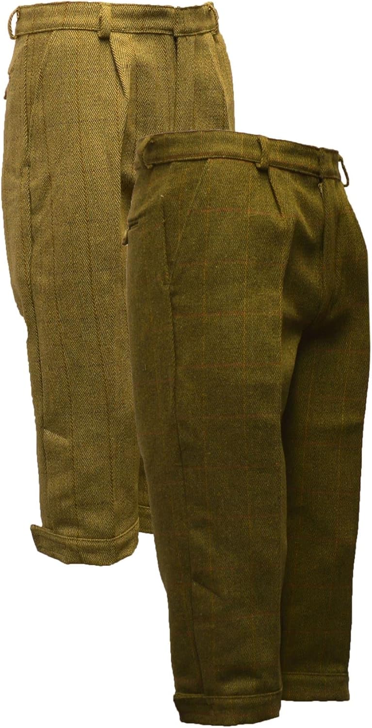 Walker and Hawkes - Mens Derby Tweed Shooting Plus Twos Breeks Trousers - Image 7