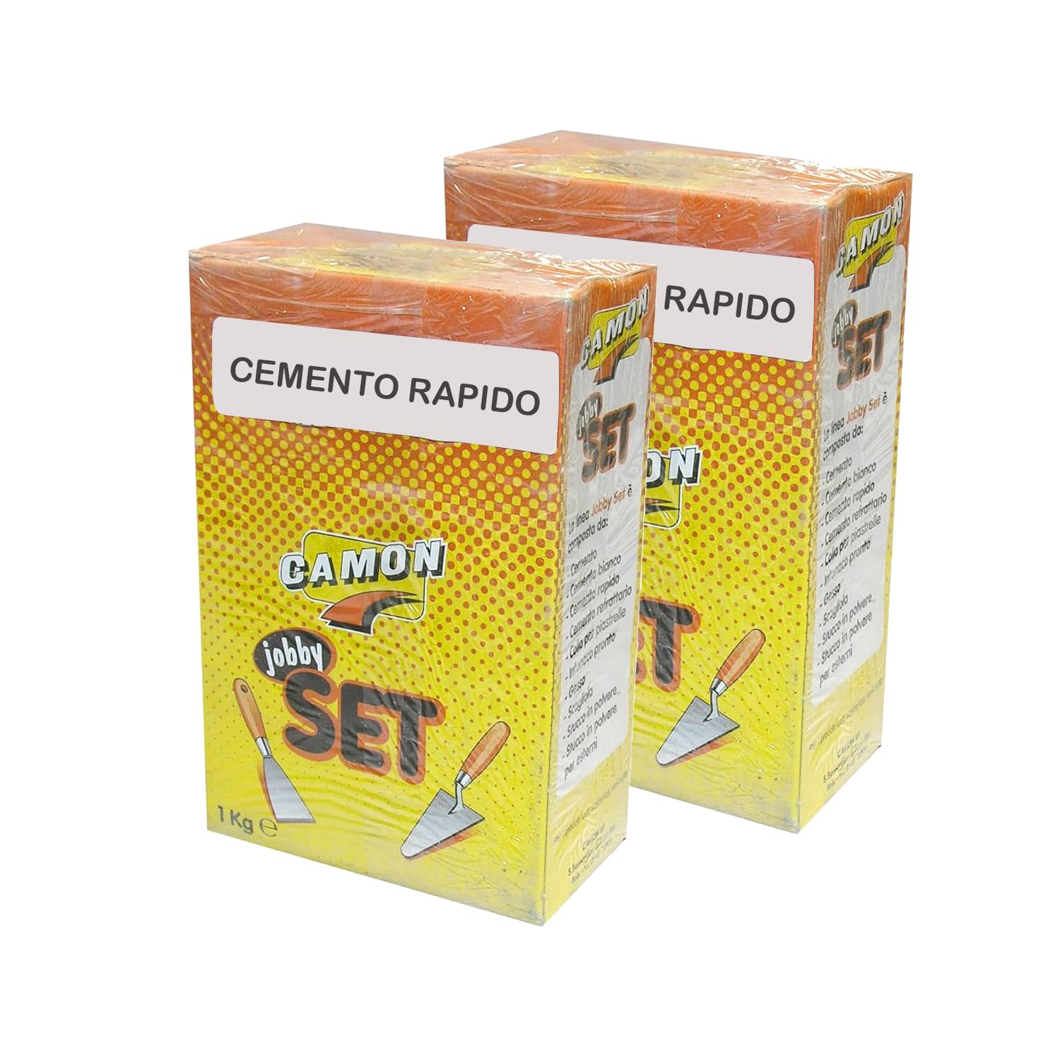HYDRO HOME Cemento rapido 2 confezioni da 1 Kg