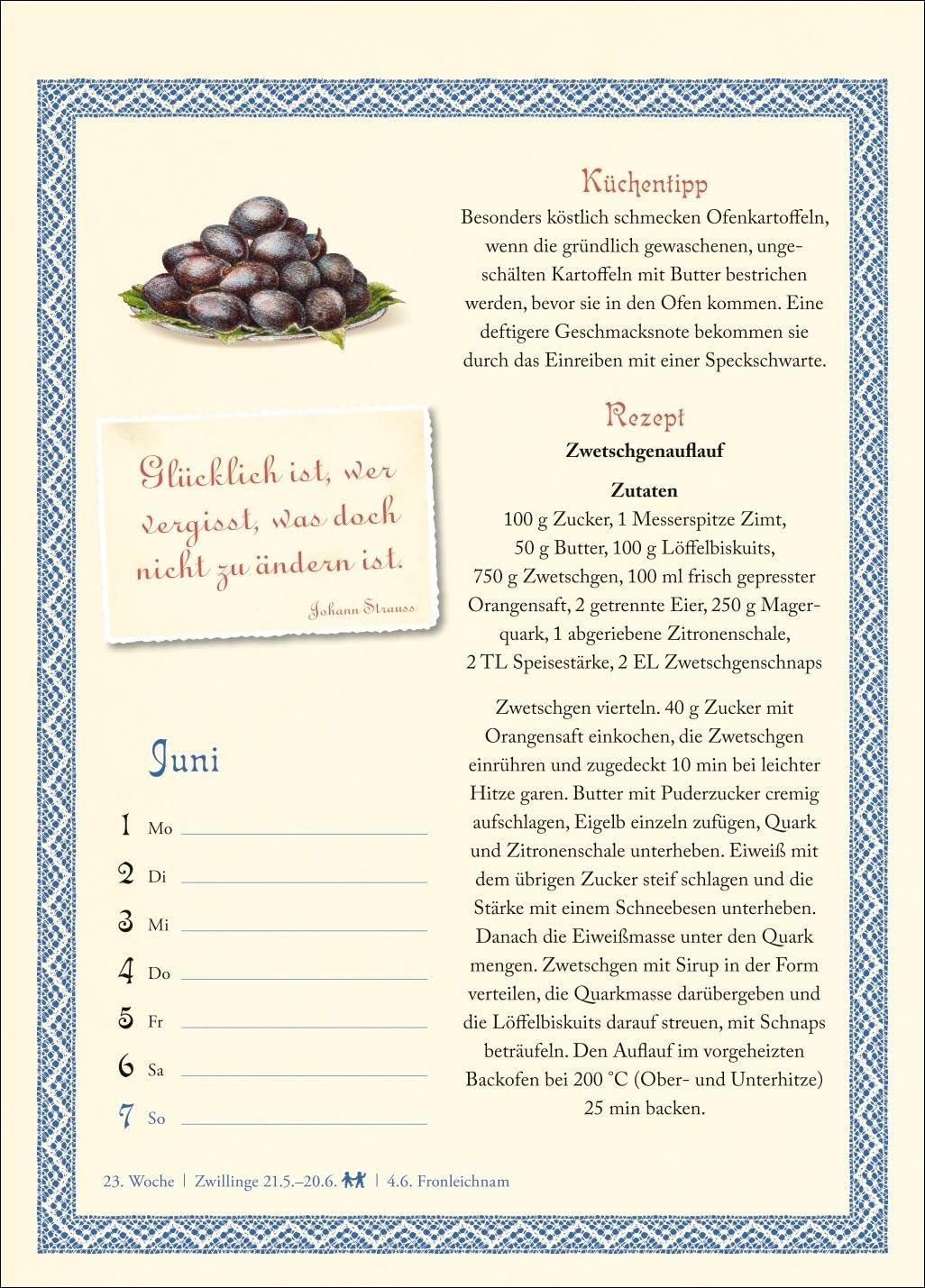 Was Großmutter noch wusste Wochenkalender 2026 - mit Tipps für Haushalt, Gesundheit und Garten: Nützlicher Nostalgie-Kalender 2026 voller praktischer Alltagstipps. (Wochenkalender Harenberg) - 5