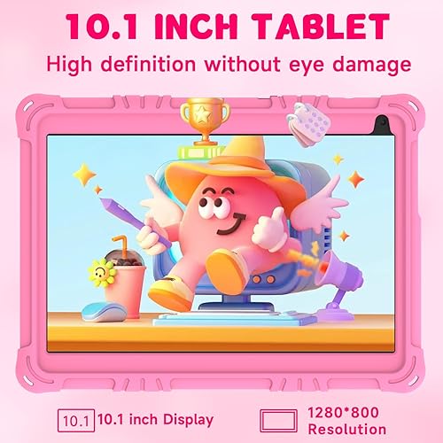 Miniatura 2 de Tablet Android 15 para niños, tabletas de 10 pulgadas para niños, 8 GB RAM 32 GB ROM 1 TB Expand, tableta para niños pequeños con control parental,
