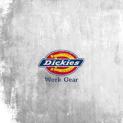 Miniatura 9 de Dickies Delantal con peto de taller de 16 bolsillos, construcción de lona duradera, bordes reforzados, cinturón ajustable, rosa (57146)