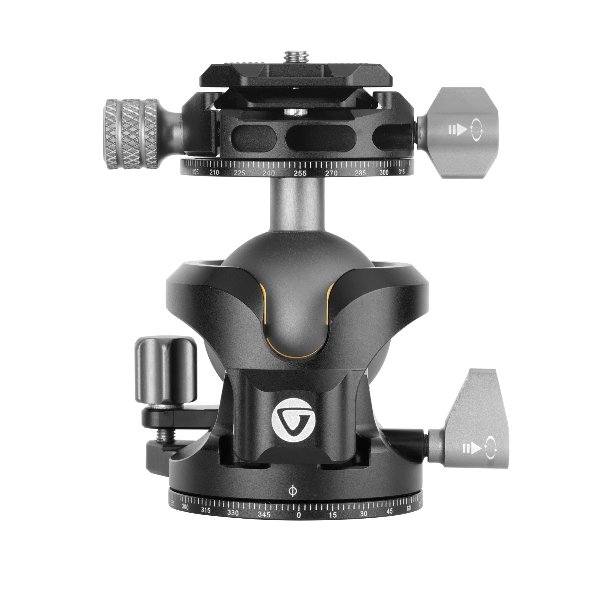 Rótula de bola Vanguard LBP-60S de perfil bajo para trípodes estables 8