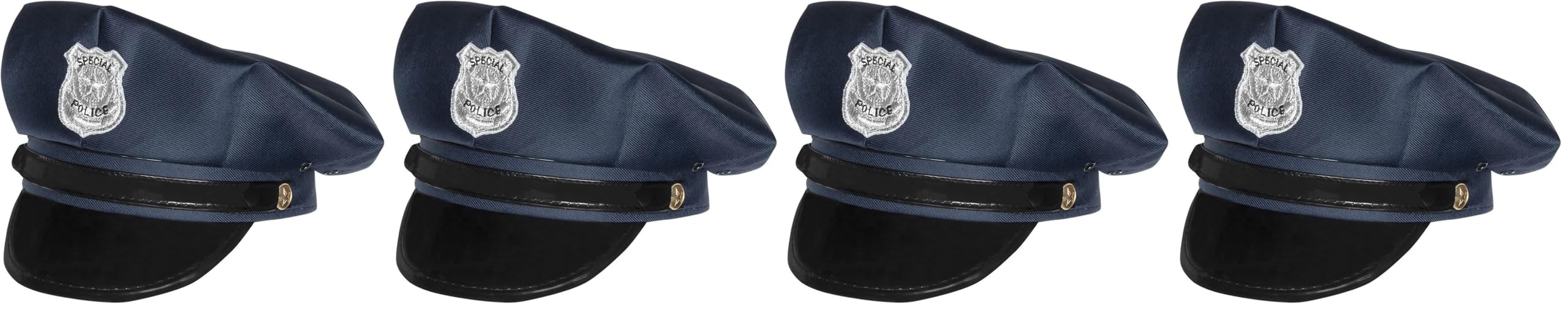Boland 97053 - Bonnet de policier pour enfant - Chapeau de police - Shérif - Accessoire de costume - Carnaval - Fête à thème