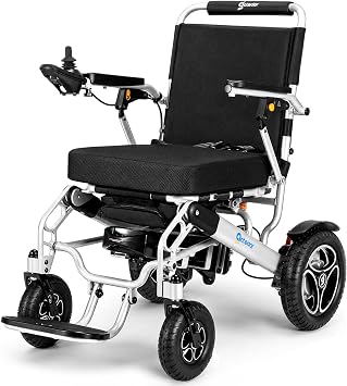 Aotedor Electric Wheelchair for Adults, 35 Miles Long Range with Dual Batteries, Foldable Power Wheelchair with Dual Brushless Motors, 330 lbs Capacity, Airline Friendly Motorized Wheelchair