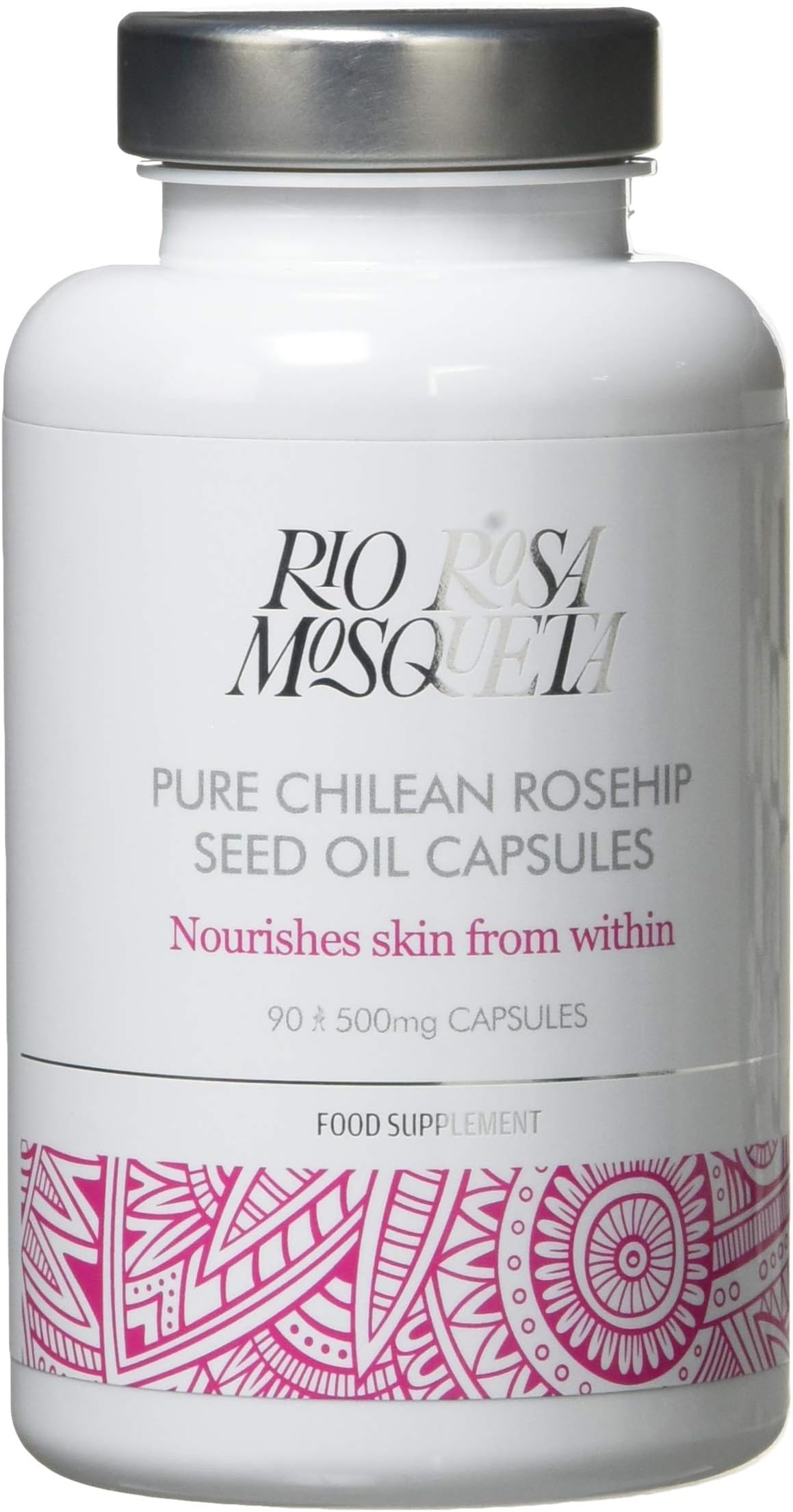 Rio Trading 500mg Rosa Mosqueta Oil - Pack of 90 Capsules