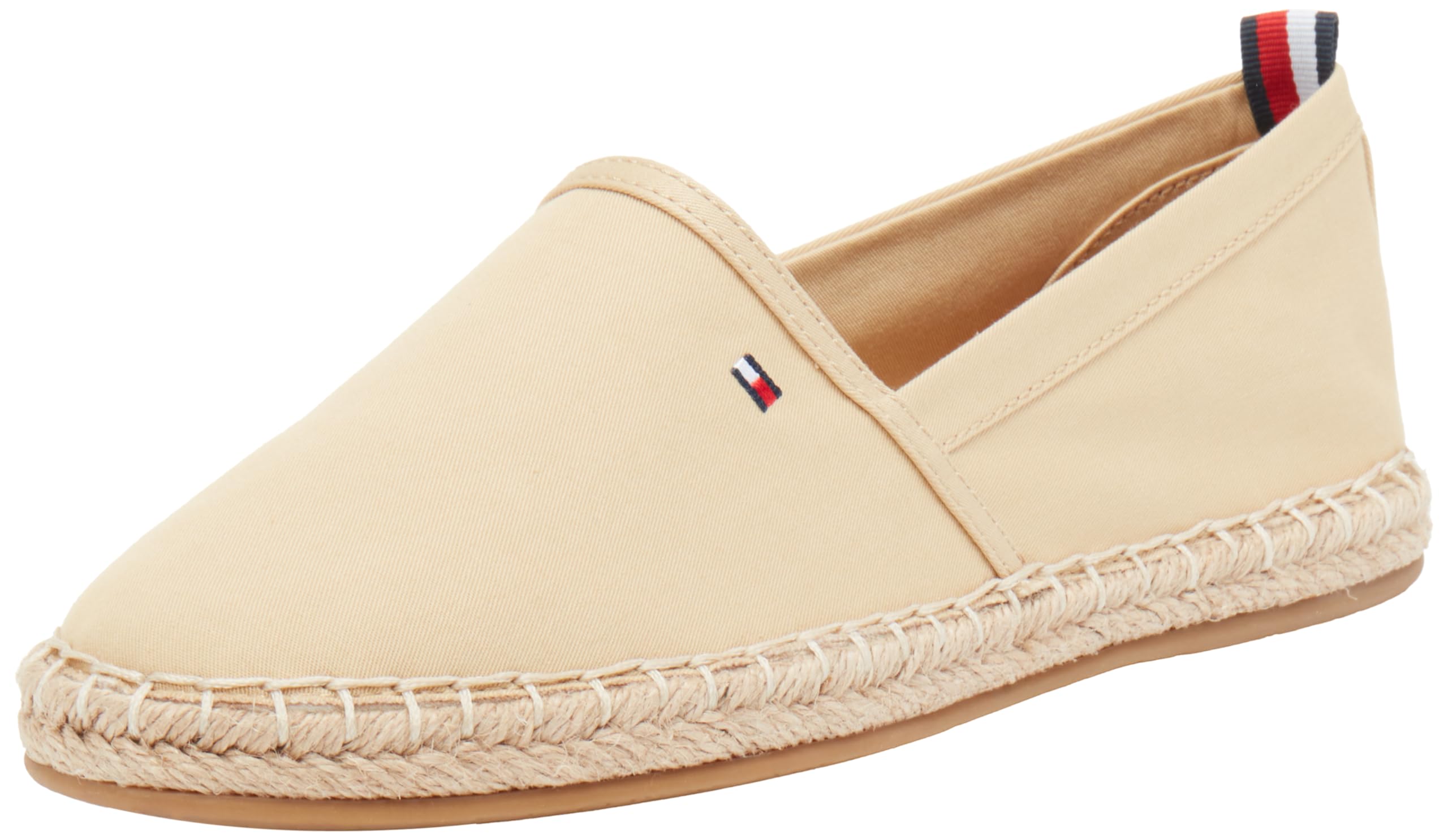 Tommy Hilfiger Alpargata Plana Básica Tommy, Pantuflas Mujer