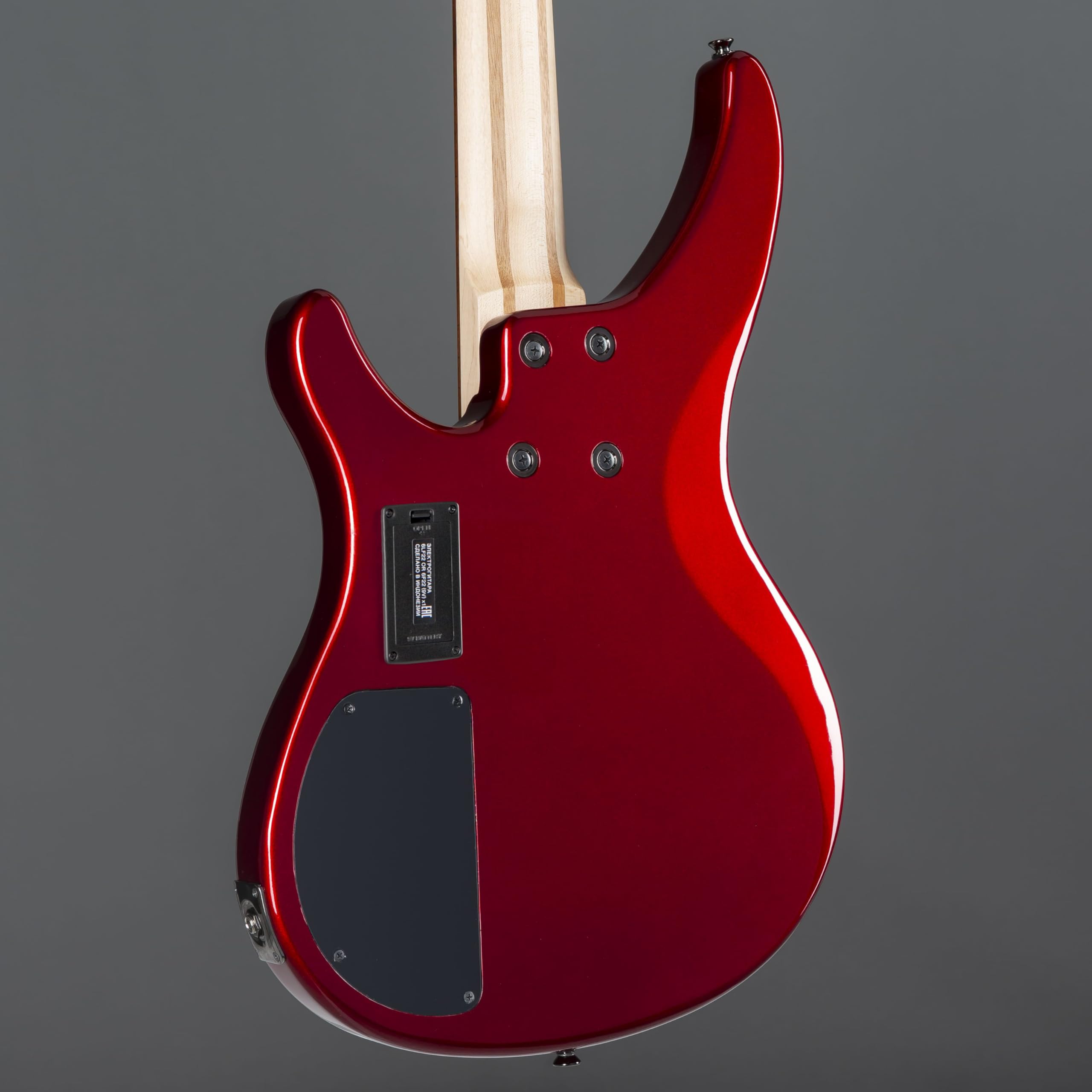 Yamaha TRBX304 CAR - Bajo eléctrico de 4 cuerdas, color rojo manzana caramelo