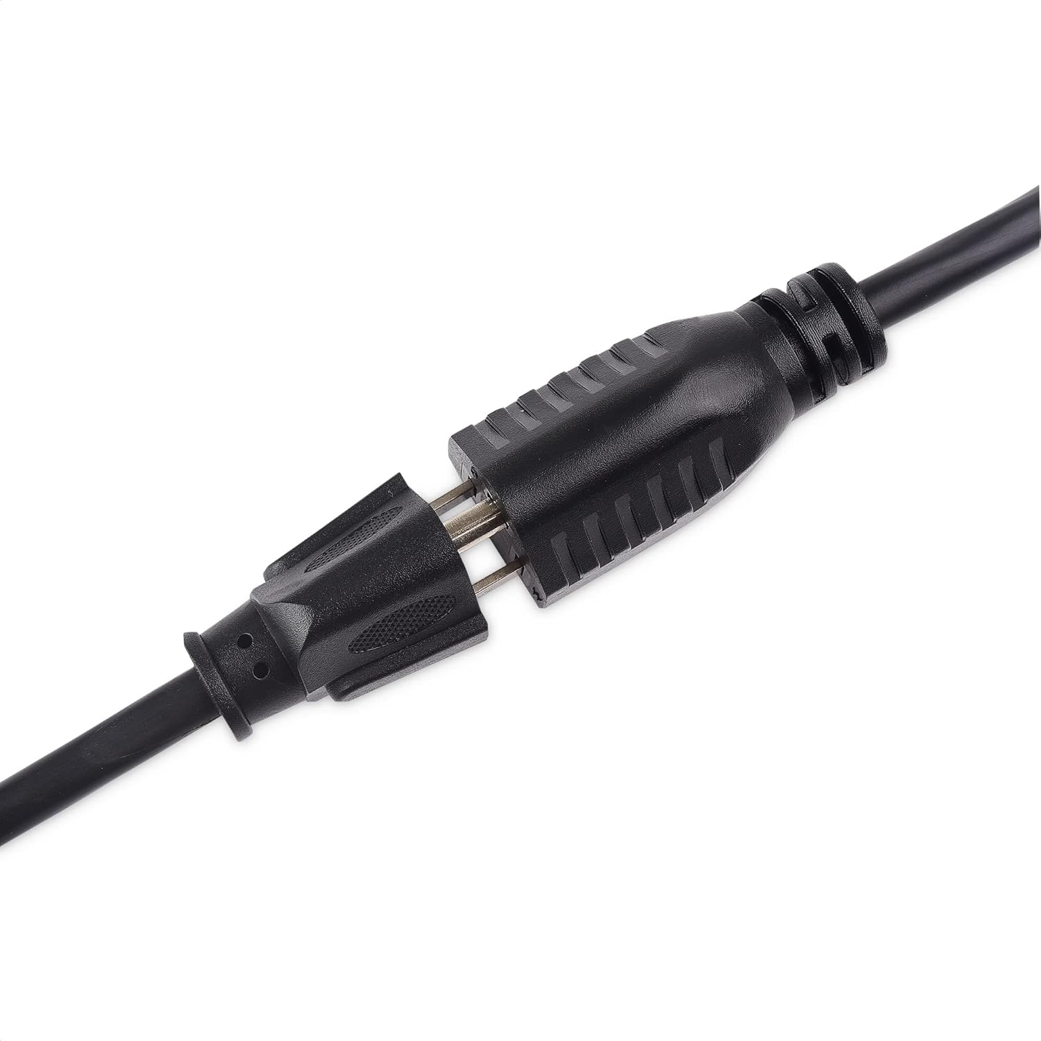 Cable Matters 2-Pack 16 AWG Heavy Duty Power Extension Cord 6 ft, UL Listed (Power Cord Extension / 3 Prong Extension Cords, NEMA 5-15P to NEMA 5-15R) : Tools & Home Improvement