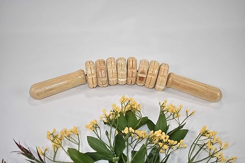 Miniatura 1 de Terapia de la madera Maderoterapia Colombiana- Rodillo Mazorca Curvo