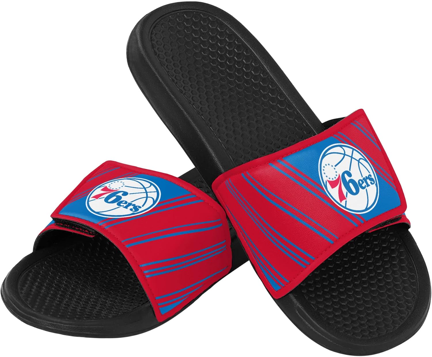 FOCO Philadelphia 76Ers NBA Mens Legacy Sport Slide - L
