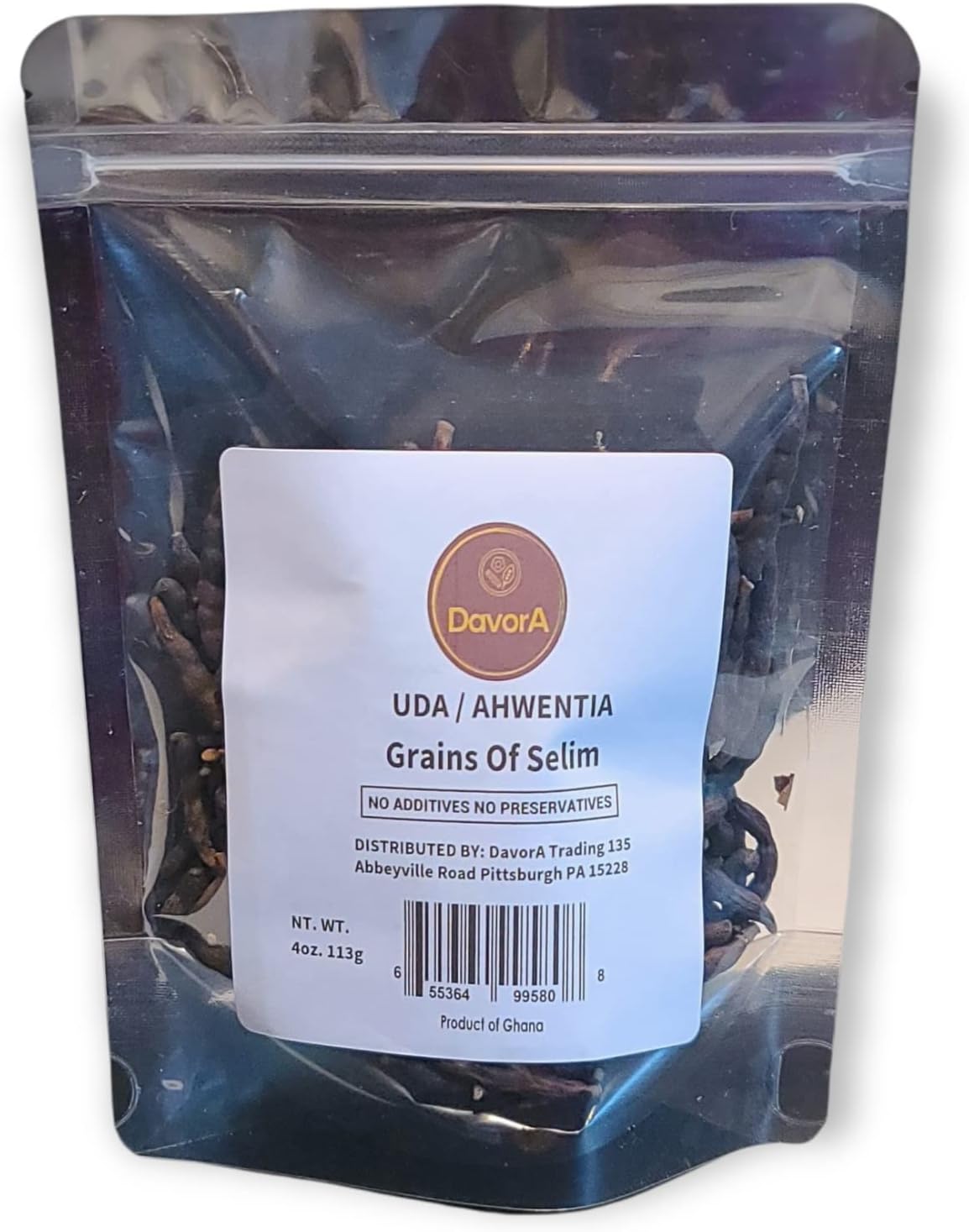 Grains Of Selim/ Uda Seed/ Ahwentia/ Hwentia Spice From Ghana 4 ounces