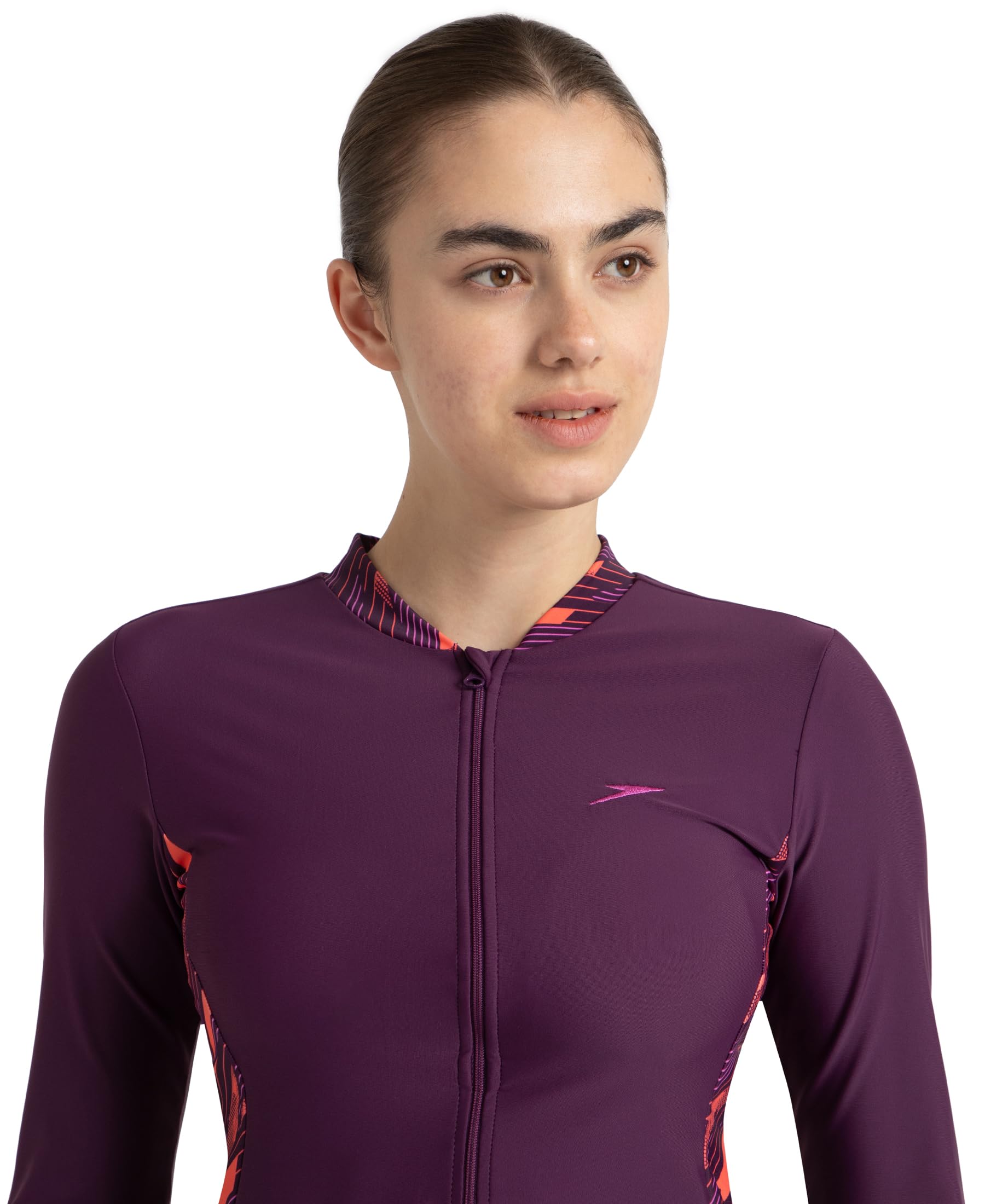 Speedo Women's Enduraflex Two Piece Closedback Full Body Suit Swimming Costume Swimwear | Chlorine Resistant | Shape Retention Fabric | UPF 40+ Sun Protection | Removable Bra Pads 2
