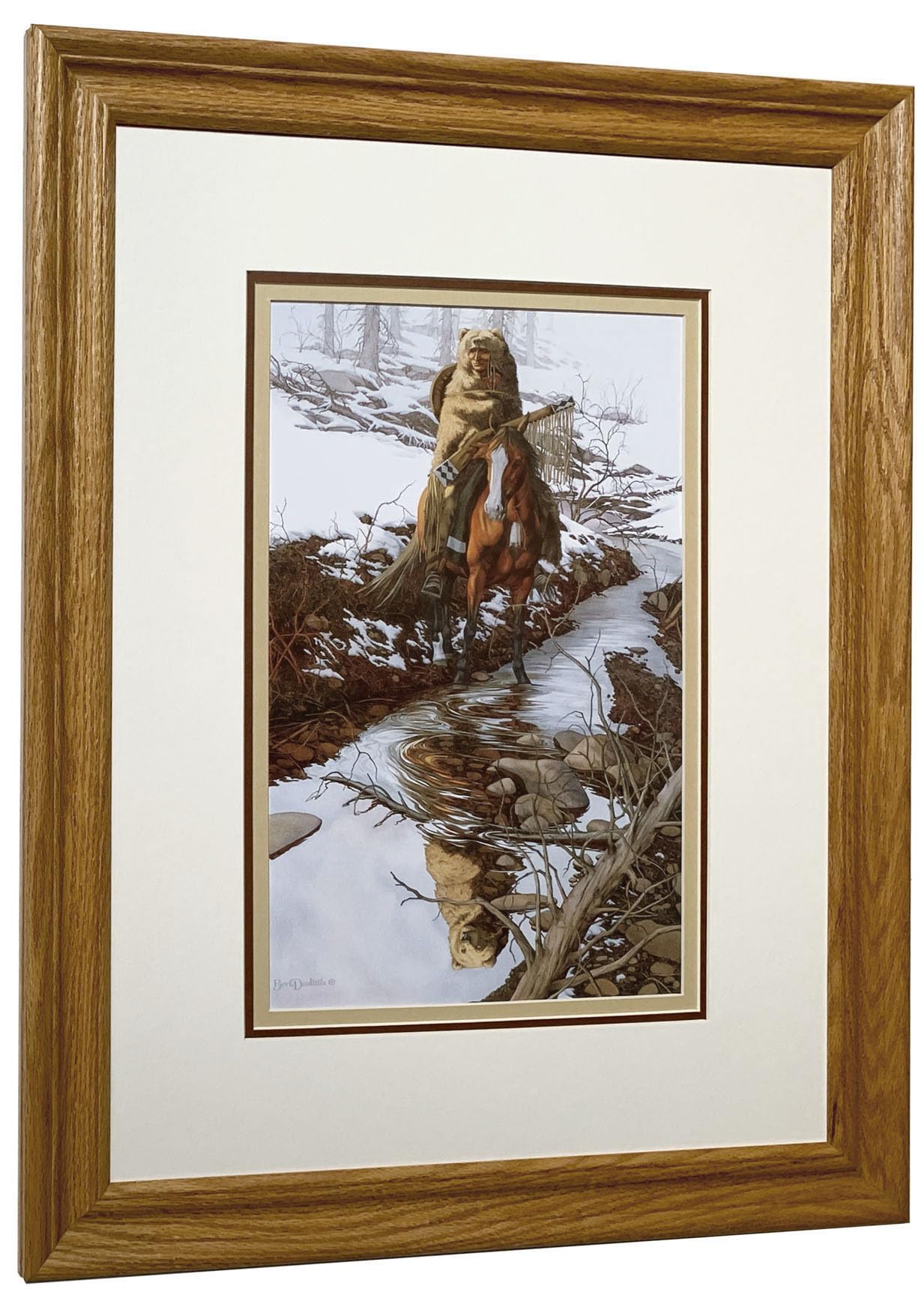Amazon.com: Bev Doolittle Spirit of the Grizzly Matted and