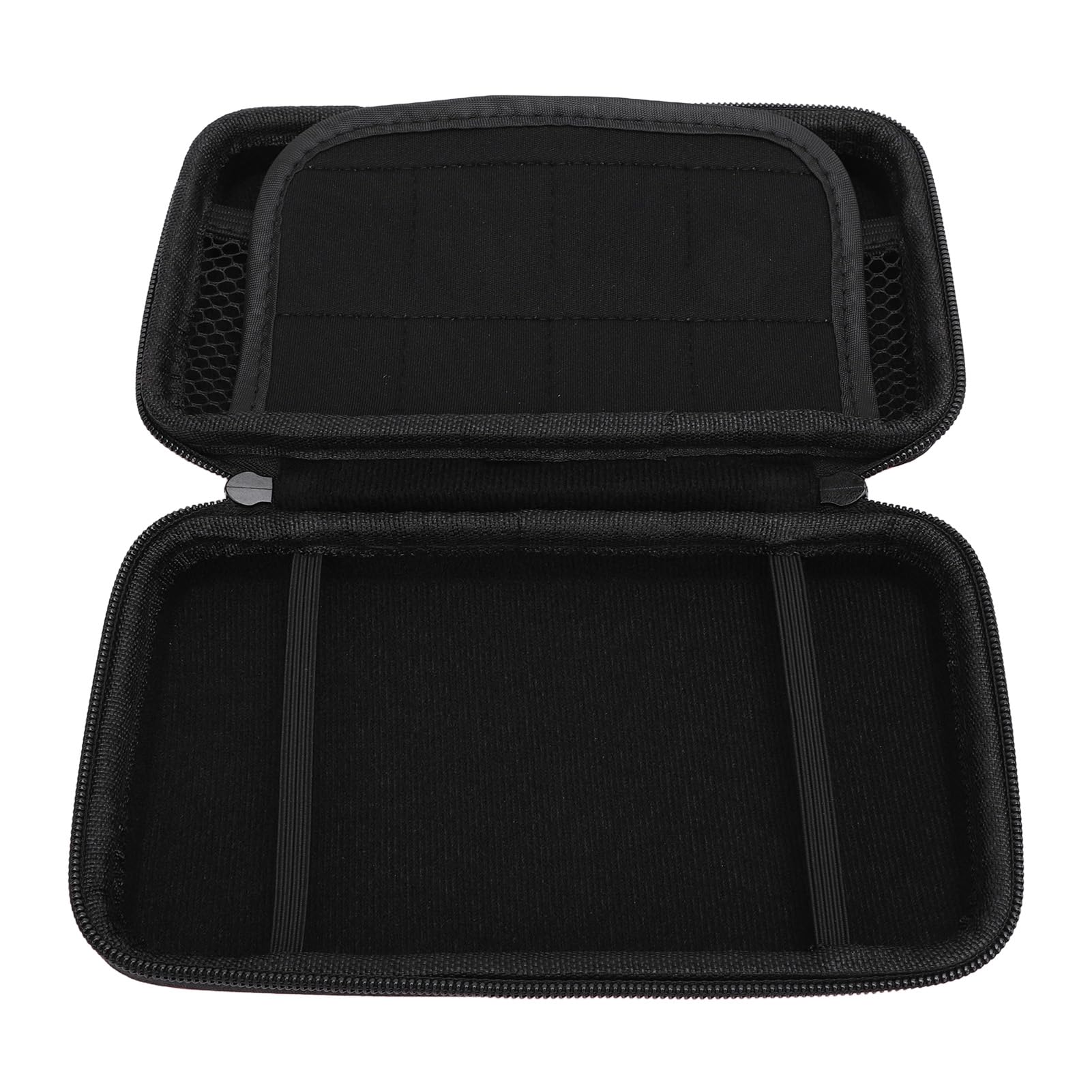 Cocoarm Pokrowiec Transportowy dla New 2DS XL 2DS LL 3DS, Twarda Etui Ochronna z 8 Miejscami na Gry, Wodoodporna Powłoka PU i Miękka Wyściółka (czerwony)