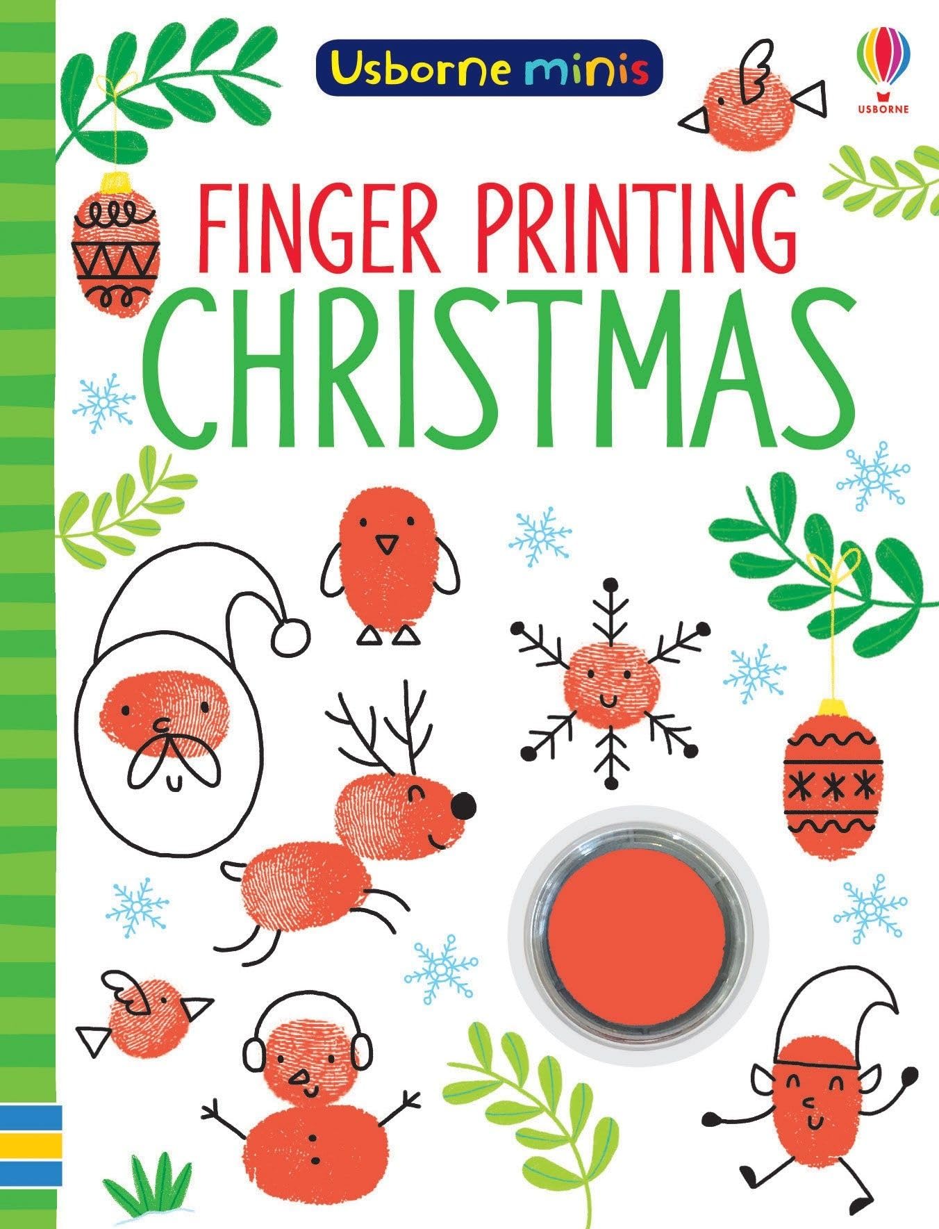 Finger Printing Christmas (Usborne Minis)