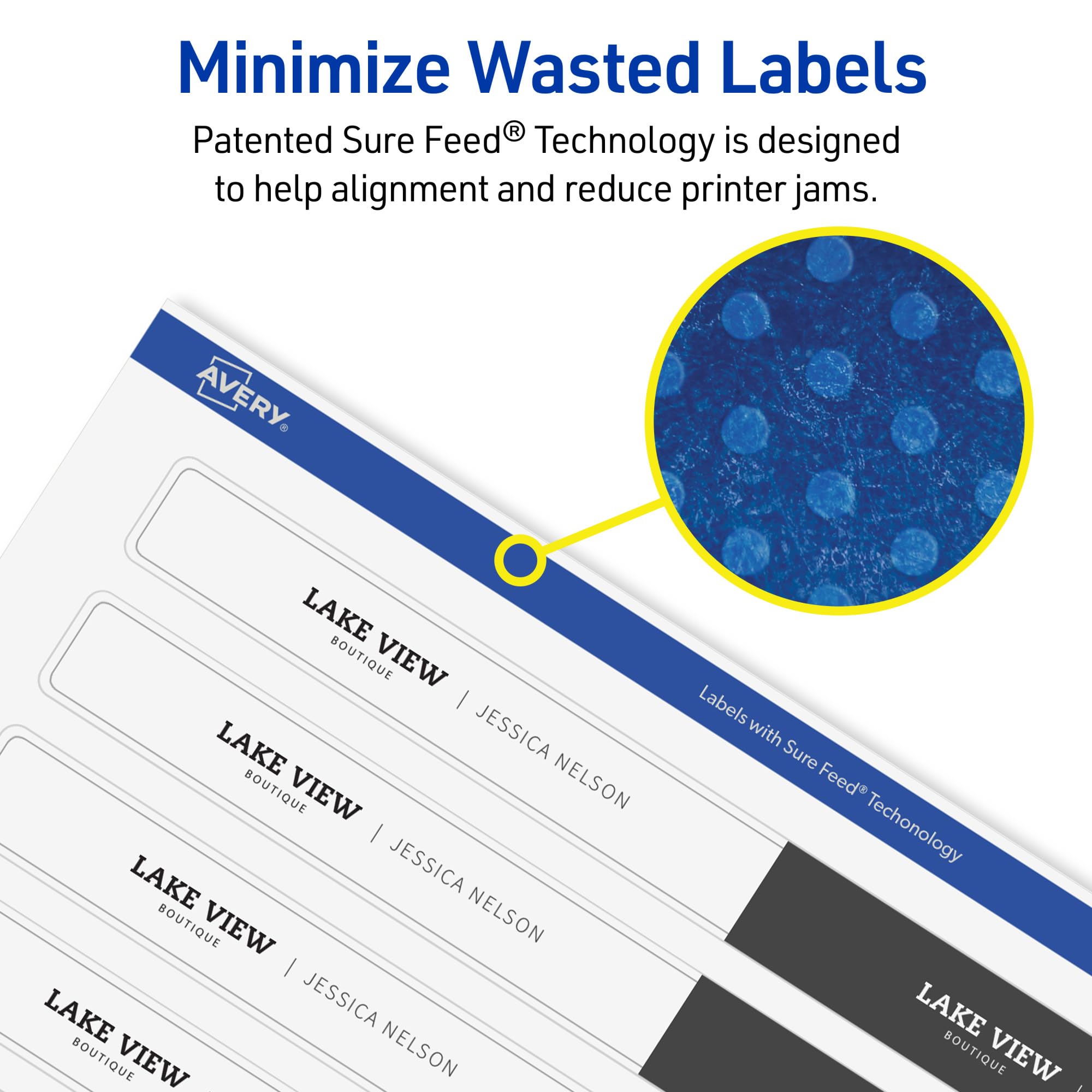 LABEL,WRAP,40/PK,WH