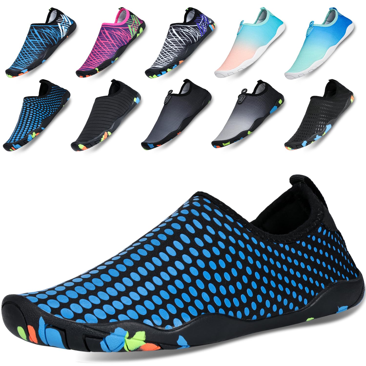 Water Shoes メンズ ビーチ スイムシューズ マリンシューズ 25cm マリンシューズ 25～28cm ビーチシューズ アクアシューズ