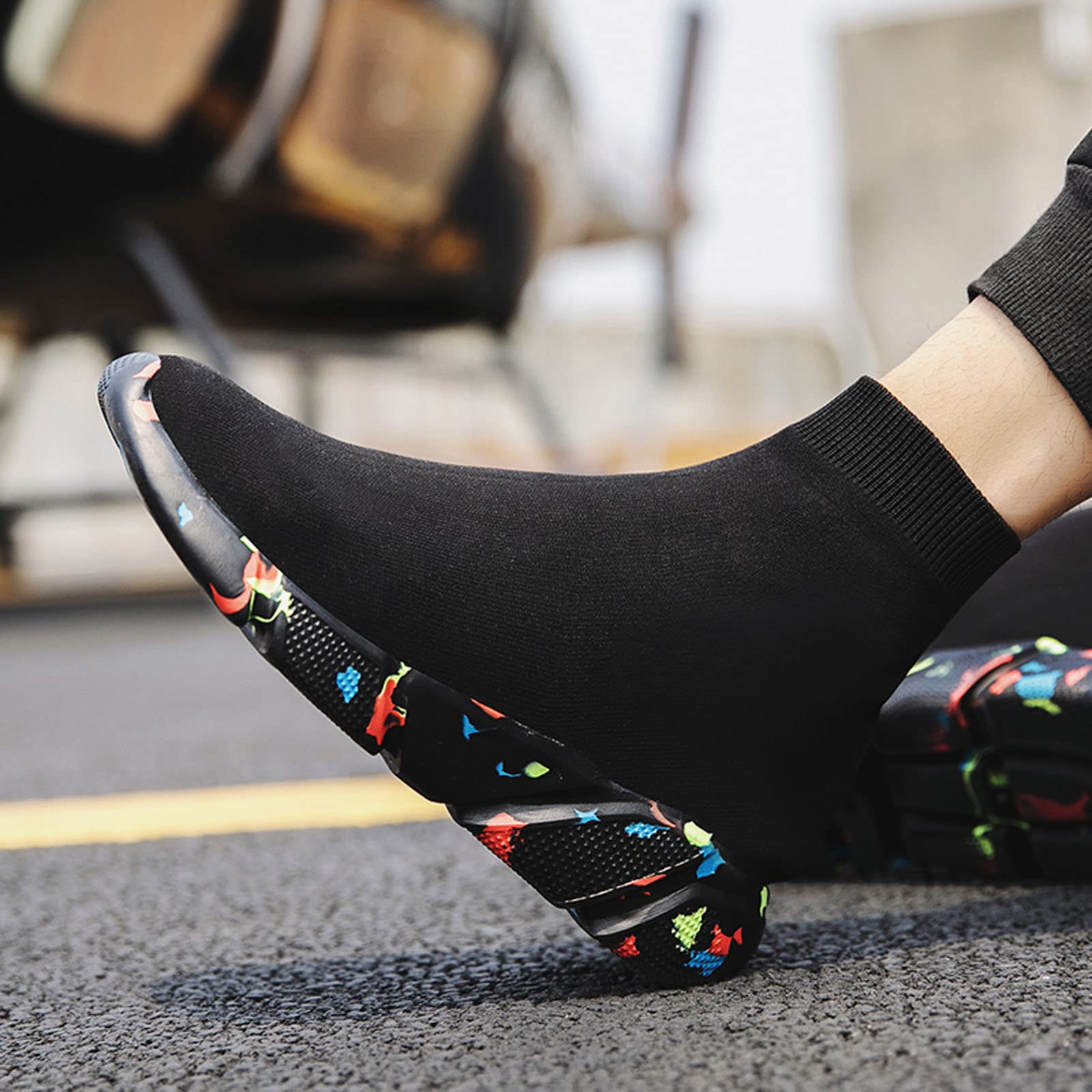CERYTHRINA Męskie i damskie buty sportowe z siateczki, na czas wolny, lekkie, oddychające, wygodne, do chodzenia, do biegania, na czas wolny, do biegania po ulicy, na wędrówki, do treningu, joggingu, aktywności na świeżym powietrzu, do biegania, Tarnung,