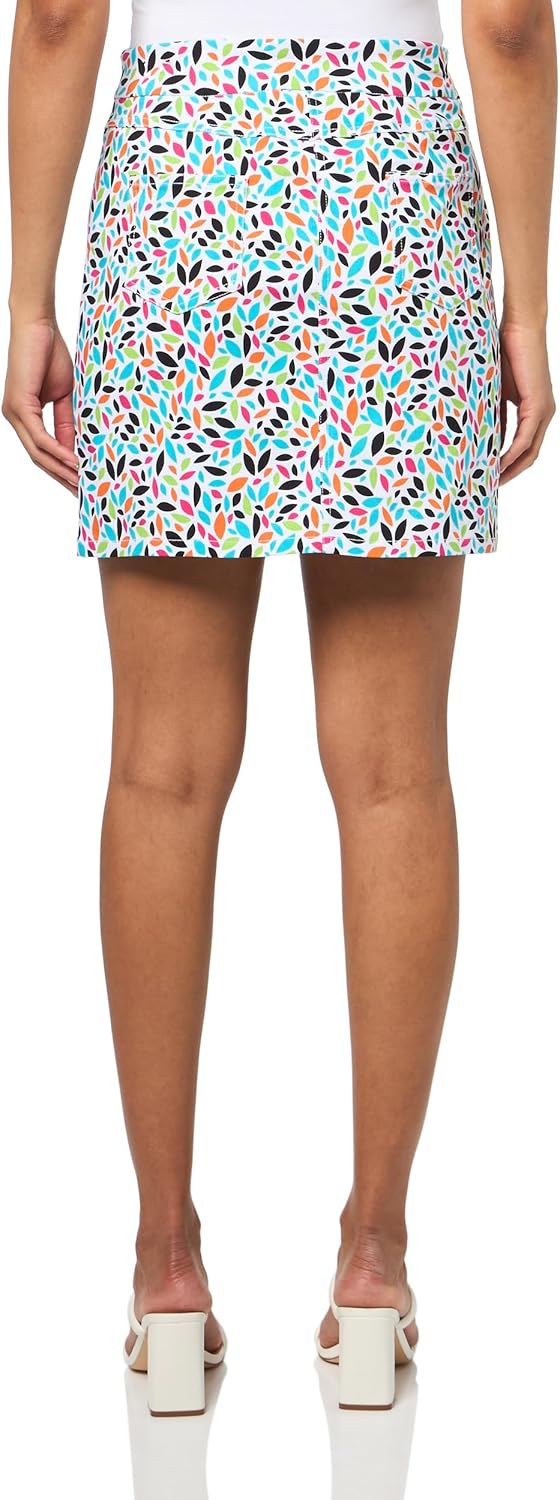 SLIM-SATION Women's Pull-On Skort