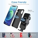 Wireless Car Charger, 15W Qi Fast Charging Auto-Clamping Car Mount, Air Vent Phone Holder Compatible with iPhone, Samsung, LG, Google1
