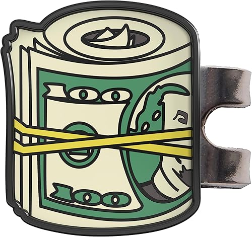 Miniatura 6 de Shanker Golf - Divertidos marcadores de pelotas de golf con clip magnético para sombrero - Accesorios divertidos de golf