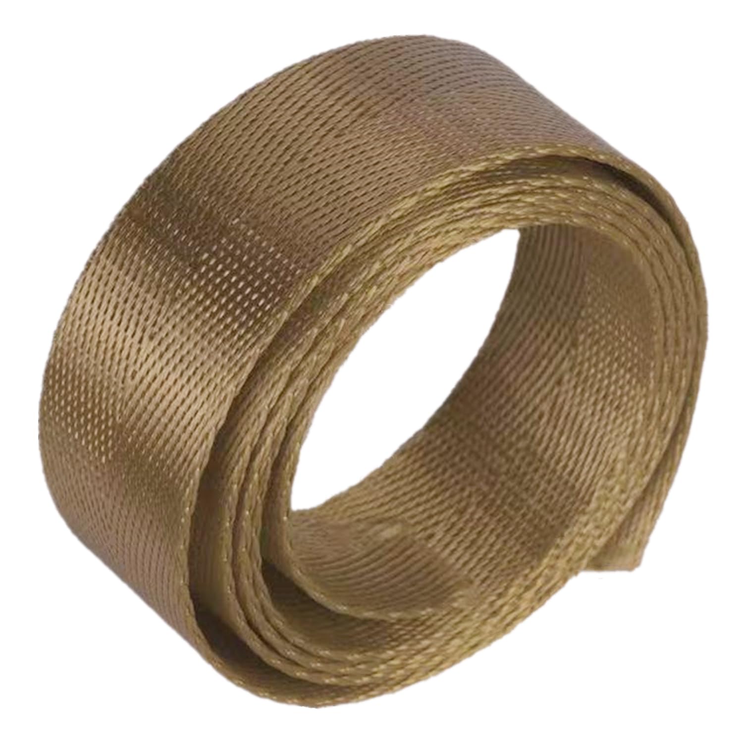FGJsfhrDTU Webbing, 38mm Nylon Herringbone 5-20 Yard Multicolor(Tan,20 yard)