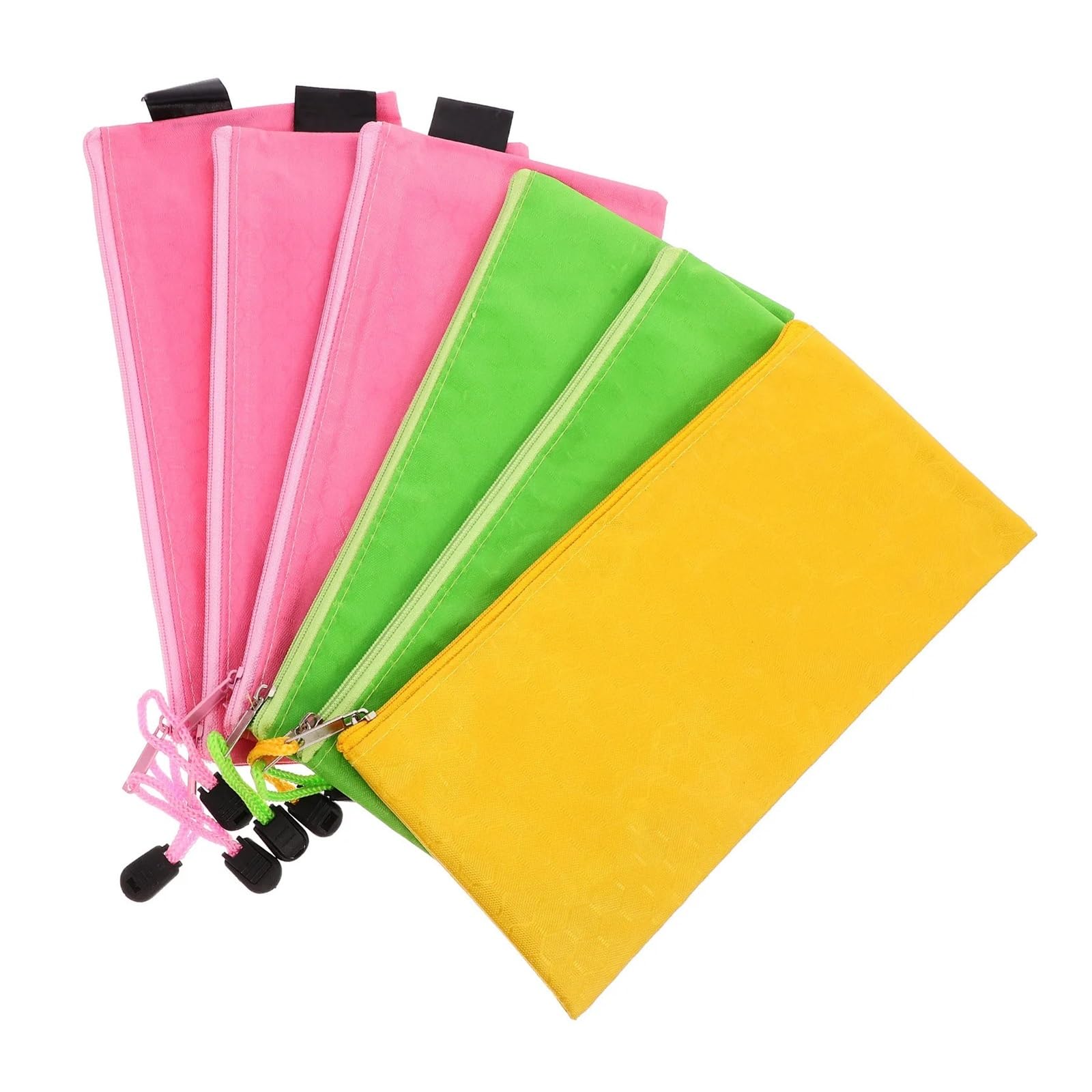 Lot de 20 trousses à crayons à fermeture éclair pour fournitures scolaires de bureau