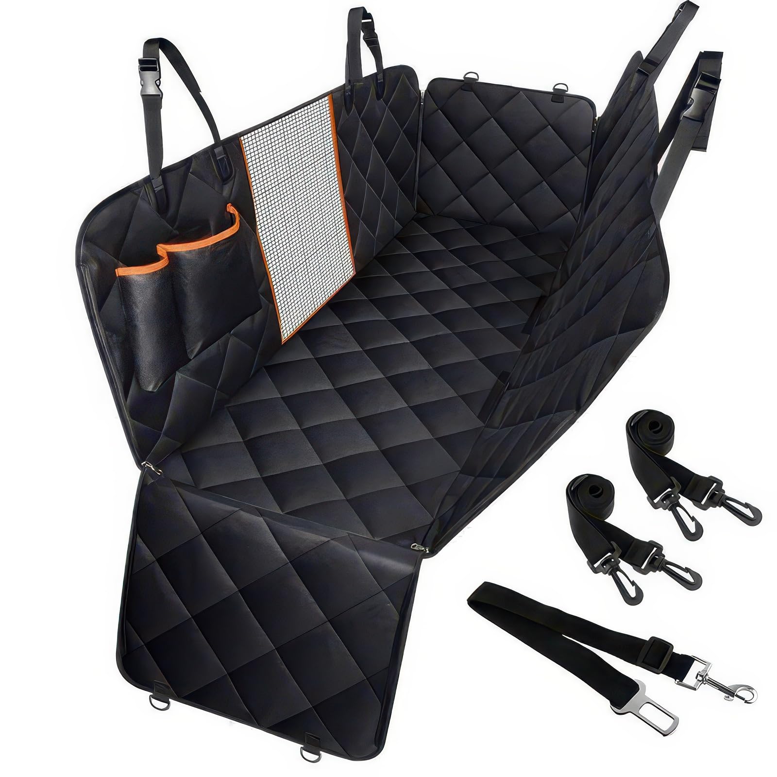 Coprisedile Auto Per Cani Impermeabile E Antigraffio - Telo Protettivo 135x146cm Per SUV E Auto Con Ancoraggi - Foto 13