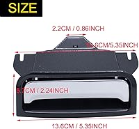 Vista 2 de MOCW Pestillo cromado para reposabrazos de consola central 22861304 para Chevrolet Silverado Tahoe GMC Sierra Yukon 2014-2020, mango de pestillo