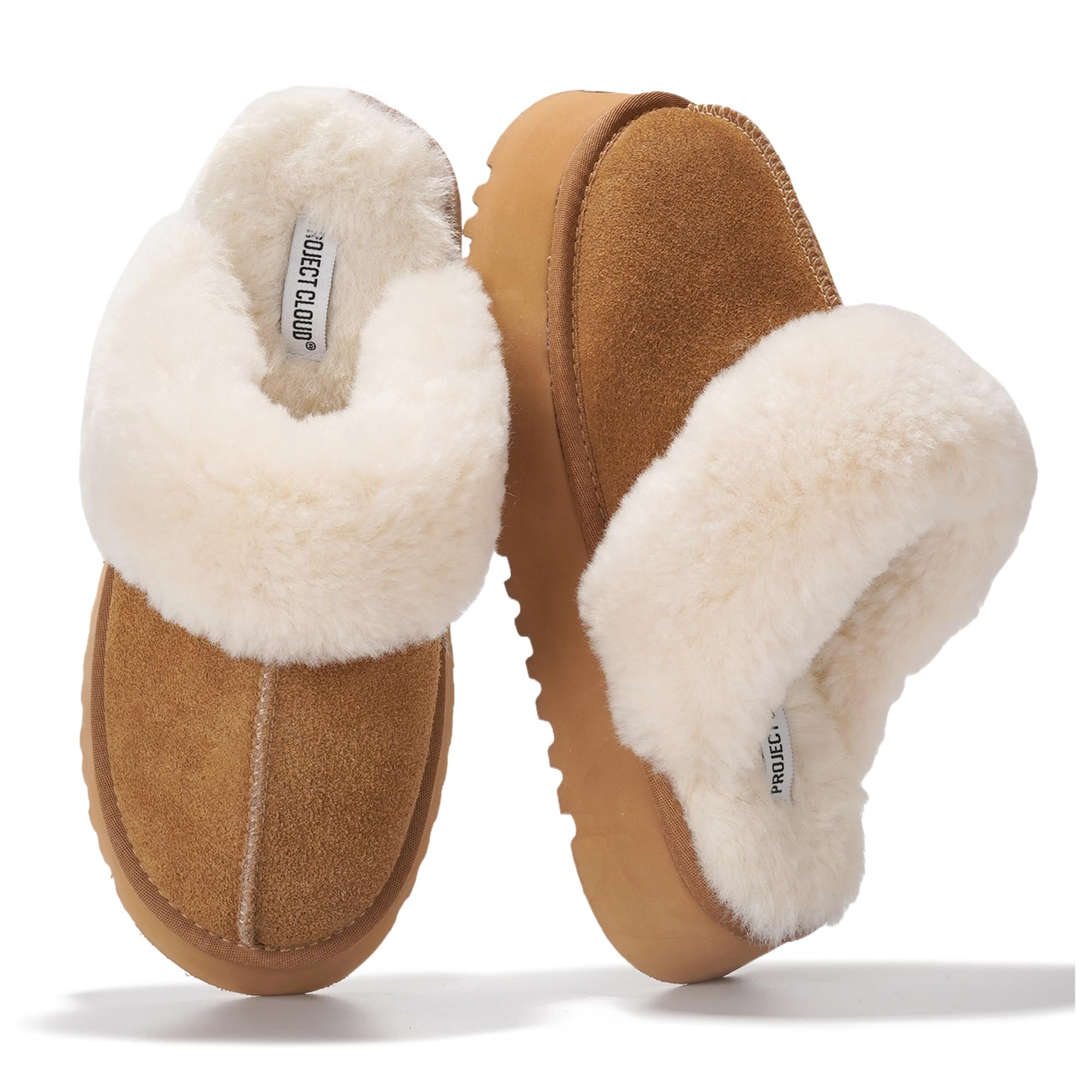 Project Cloud Genuine Leather Slippers