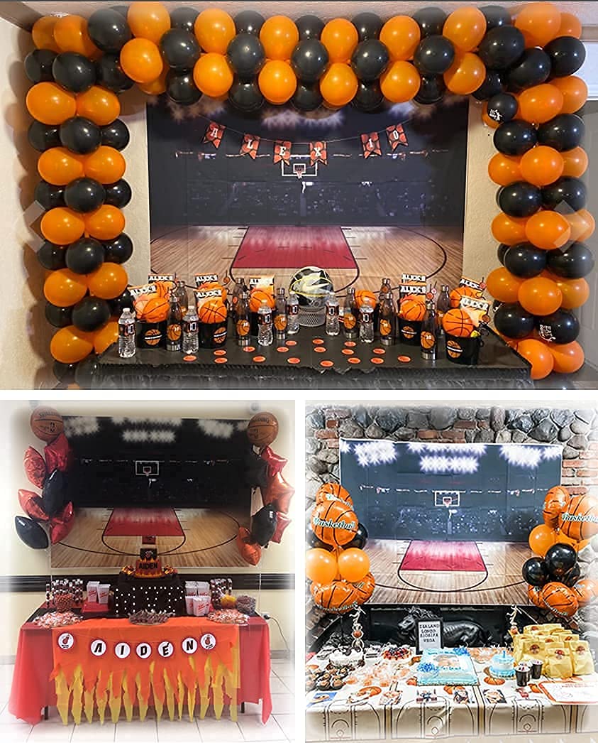 Basketball-Fotohintergrund – 2,1 X 1,5 M Vinyl-Hintergrund Für Sportfotos & Partydeko