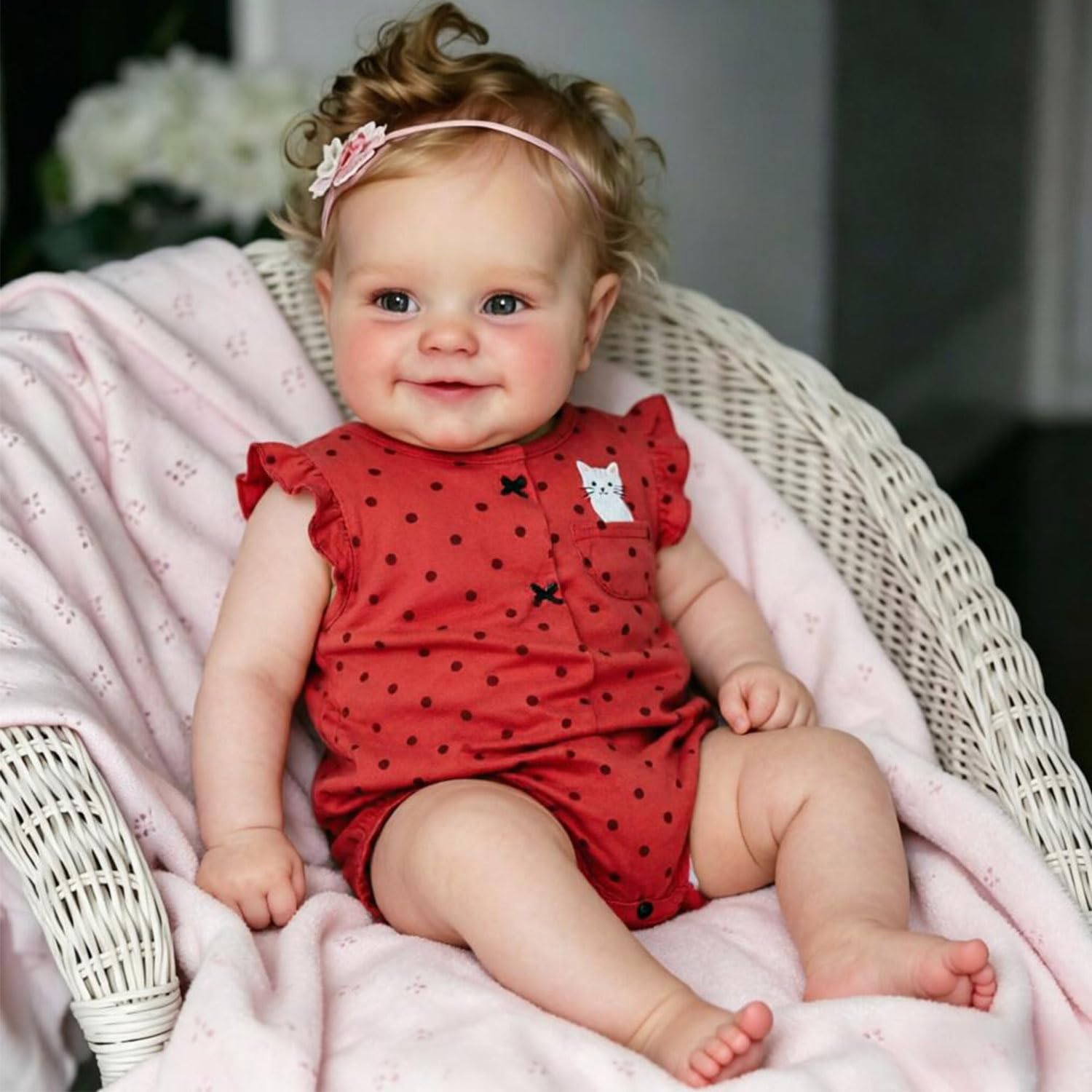 Anano Reborn Silicone Baby Dolls Girl-20 In Realistic Baby Doll Newborn Girl, Real Life Babys Soft Silicone Reborn Doll, Lifelike Babies That Look Real With Accessories