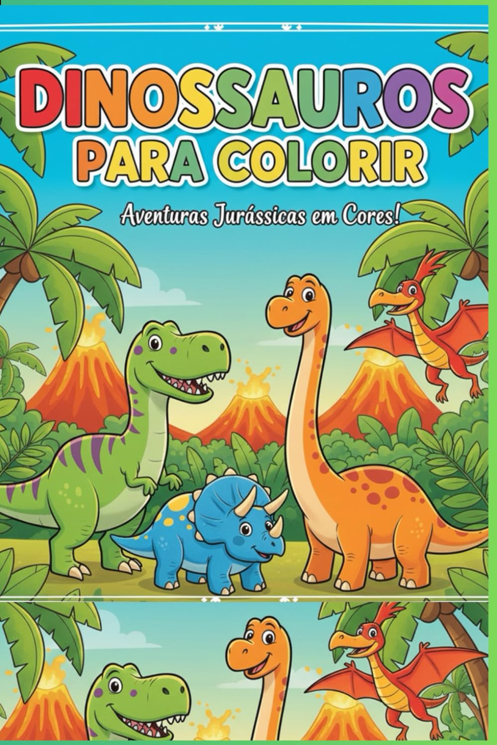 Dinossauros: Para colorir