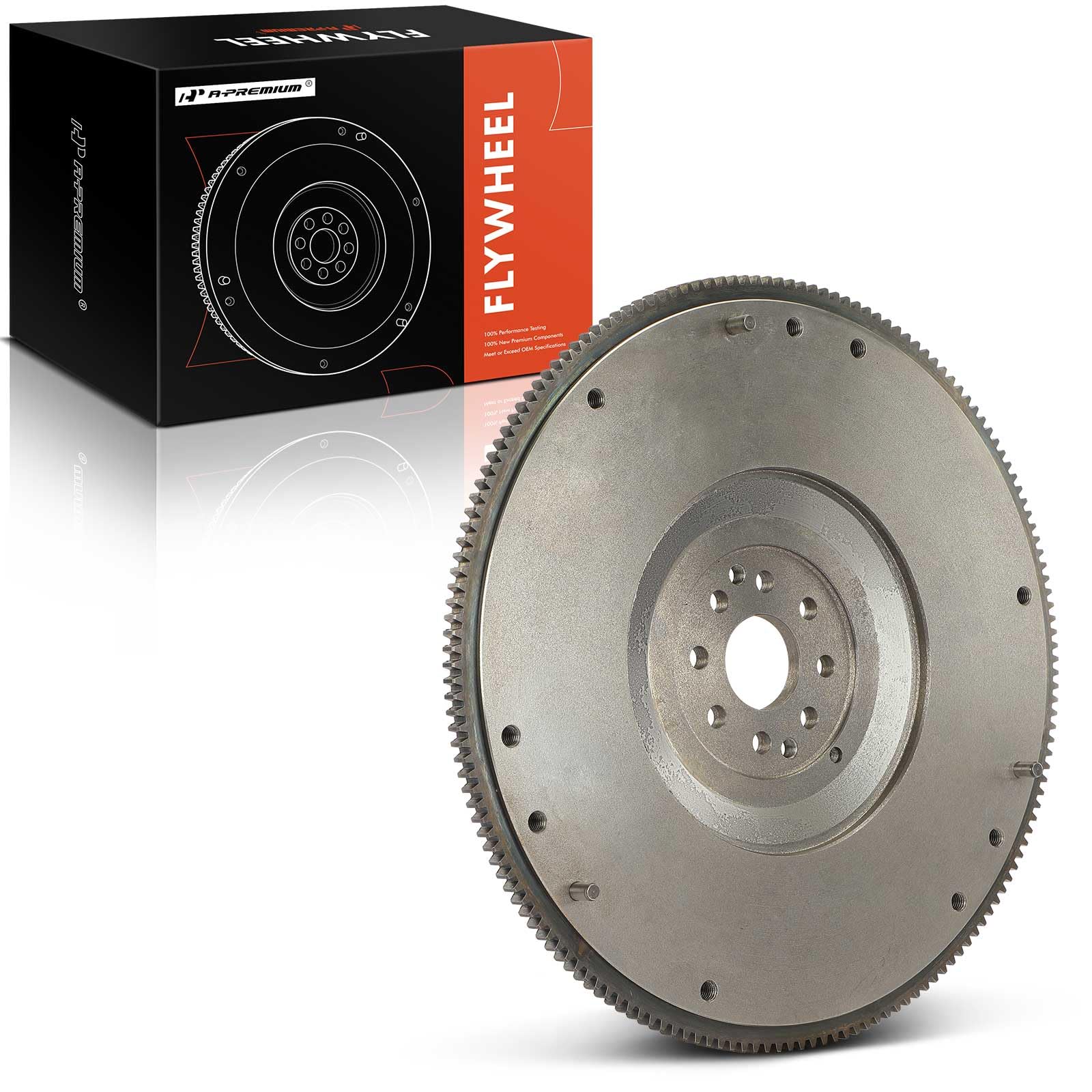 A-Premium Clutch Flywheel Compatible with Ford - 2011-2017 - Mustang 5.0L, 8 Bolt Holes, 164 Teeth, Manual Transmission