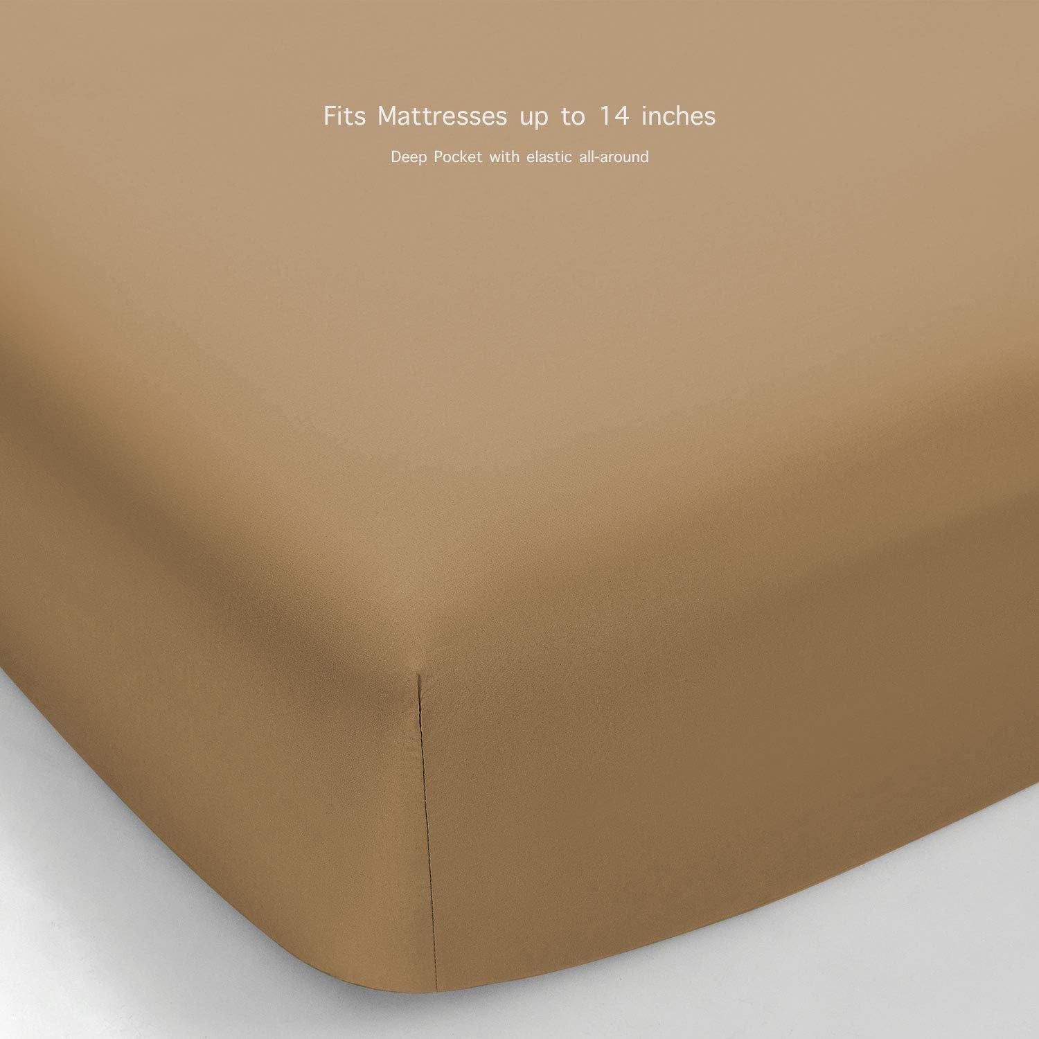 Cottingon 4 Piezas De Sábanas Tamaño Queen Para Sofá Cama, 100% Sábanas De Microfibra Cepillada Para Sofá, Se Ajusta Fácilmente Hasta 8" De Profundidad Para Colchón Extraíble De 60" X 74
