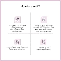 Vista 7 de Azani Bump Eraser Body Scrub - 3.5 onzas 5% ácido glicólico + 5% ácido láctico Exfoliante para queratosis pilaris, acné corporal, piel muerta