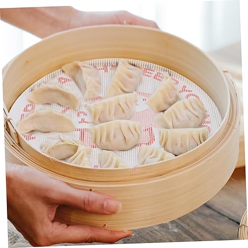 Miniatura 5 de Alfombrilla de vapor de 2 piezas, alfombrilla de malla para freidora de aire, almohadilla de vapor de silicona, alfombrillas de algodón para