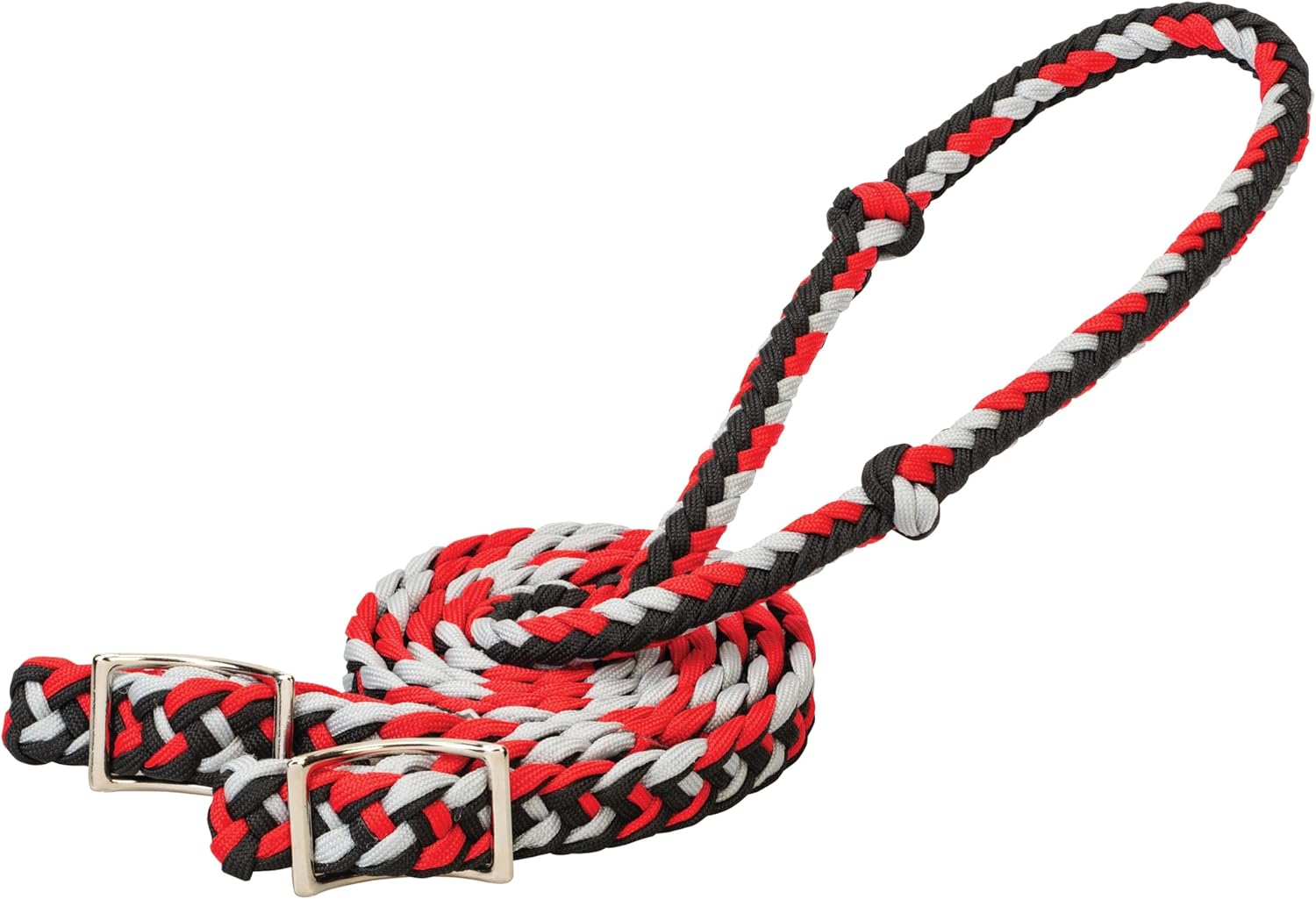 Weaver Equine Braided Nylon Barrel Reins