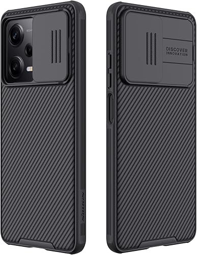 Funda para Xiaomi Redmi Note 12 Pro 5GPoco X5 Pro 5G con cubierta para cámara, funda protectora delgada de policarbonato a prueba de golpes con
