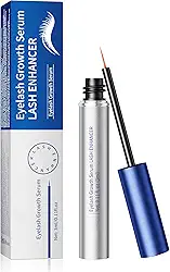 Kean Beauty Sérum para crescimento de cílios – sérum que melhora os cílios para cílios mais longos, cheios e grossos – Fórmula natural e suave, sem crueldade, vegano, 5 ml para uso diário