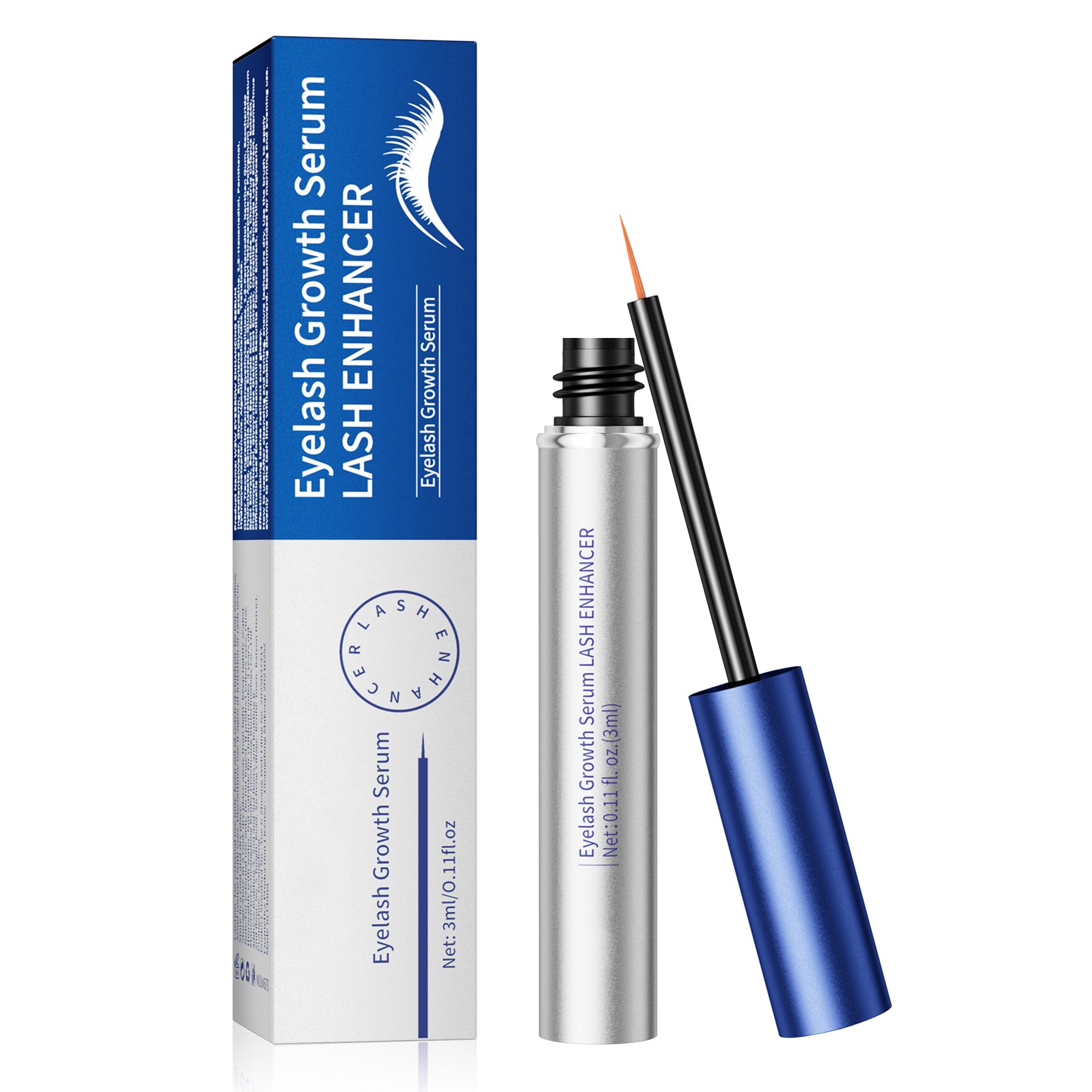 Kean Beauty Lash Growth Serum Eyelash Enhancing Serum for Longer Fuller Thicker Lashes Natural Gentle Formula Cruelty-Free Vegan