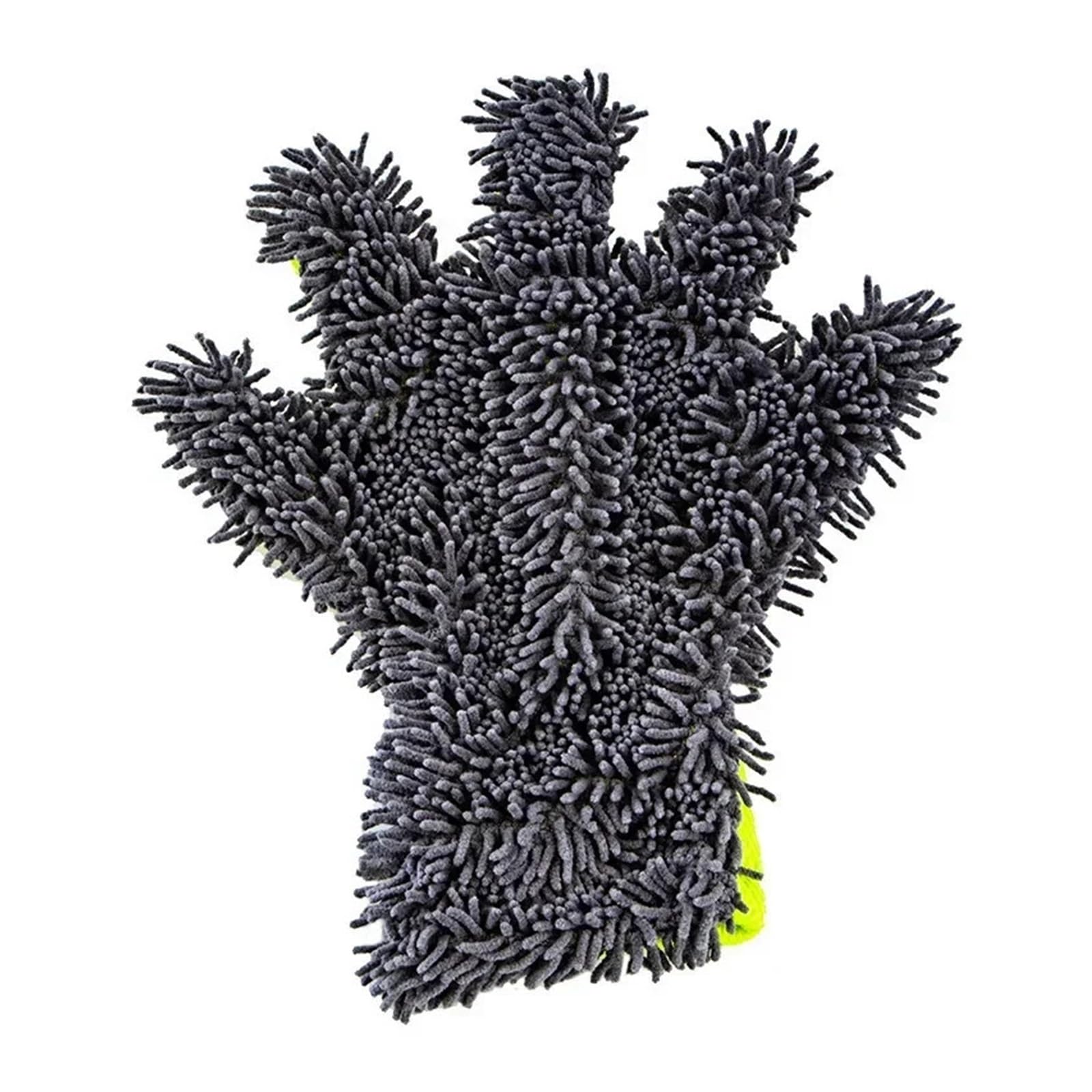DYYEUAVT 2Pcs Microfiber Car Wash Gloves Automotive Cleaning Tool Multifunction Brush For Home Use And Detailing