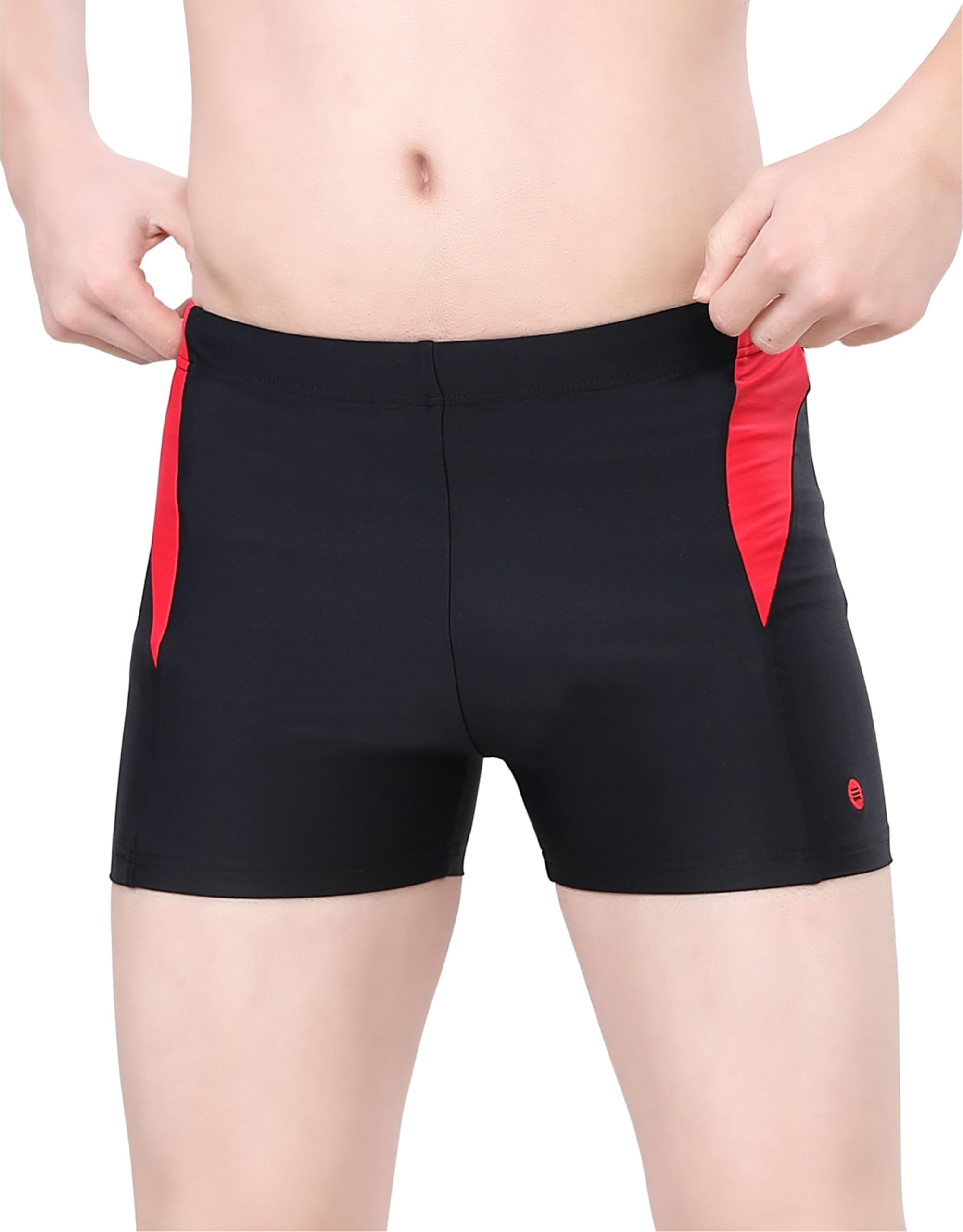 LACTRA Aqua Shorts - Men's Swim Trunks for Fitness Training | Drawstring, Quick-Dry, UPF 50+, Comfortable & Durable Swimwear