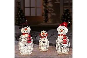 SUNNYPARK Outdoor Snowman Christmas Decorations