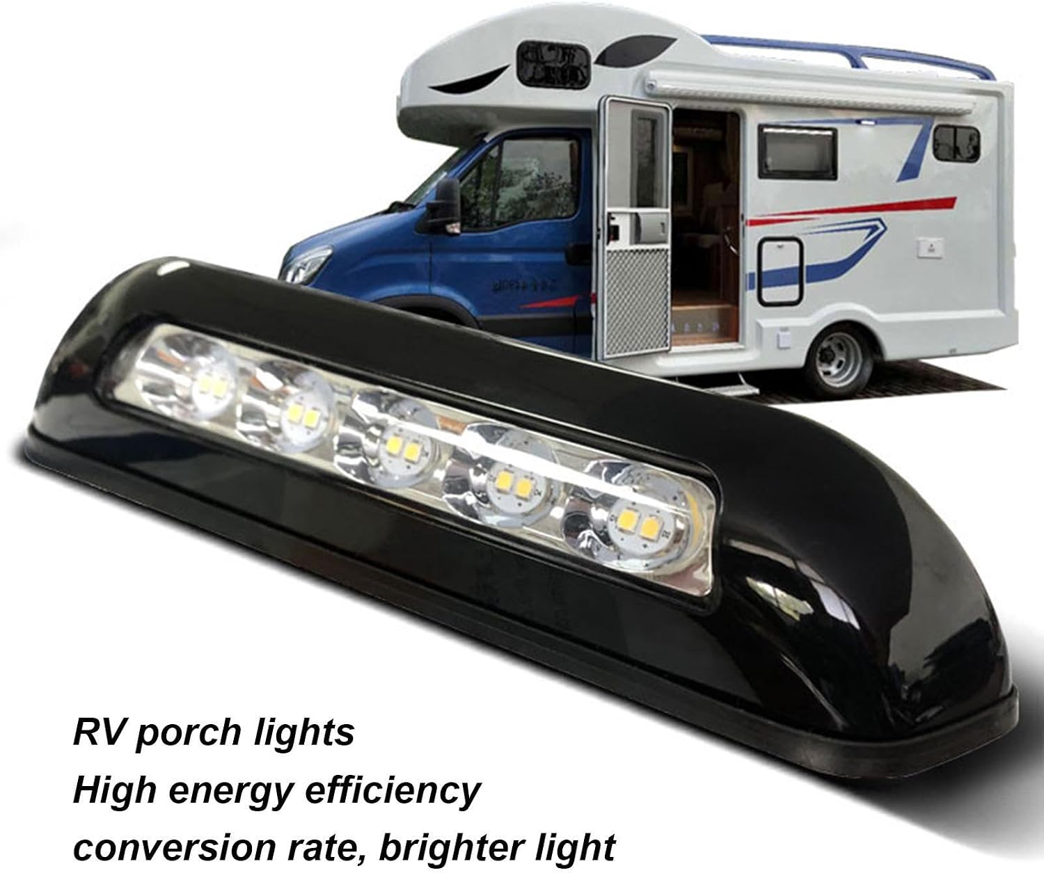 RV Awning Lights – Size A/B 1pc Pc, Waterproof Spotlights, Exterior Utility Led | Perfectly Great for Traveling Camping, Patio Step Light