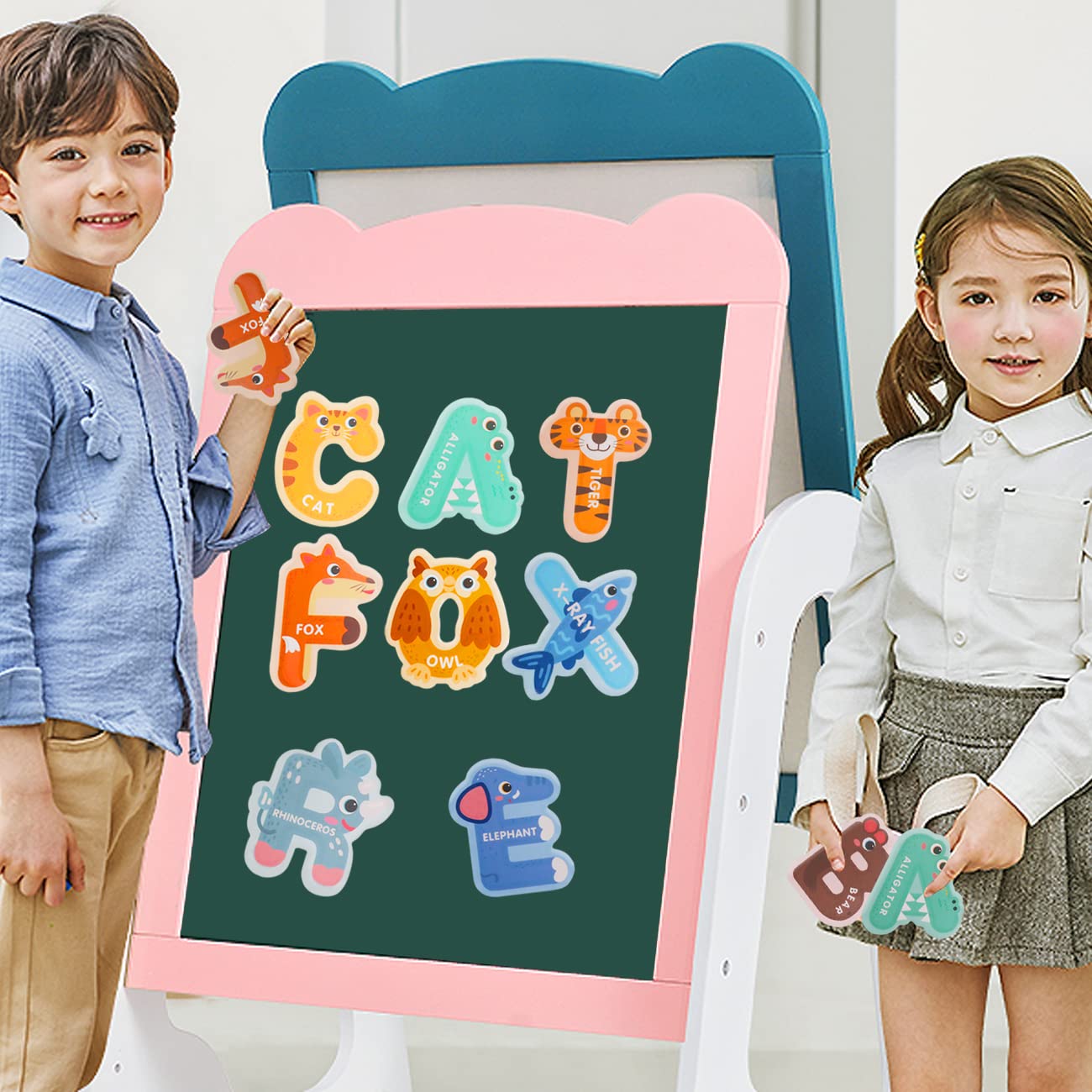 HOONEW Jumbo for Fridge,Large Letters Alphabet ABC Uppercase