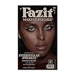 Fazit Makeup Patches - Halloween Interstellar Eye Speckles - Glow Up Make-Up Patches - Cute Glitter Makeup Accessories for Women - Cosmetic Glitter for Face