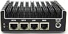 protectli vault fw4b - 4 port firewall micro appliance / mini pc - intel quad core aes-ni 8gb ram 120gb msata ssd - compatible with pfsense / opnsense etc