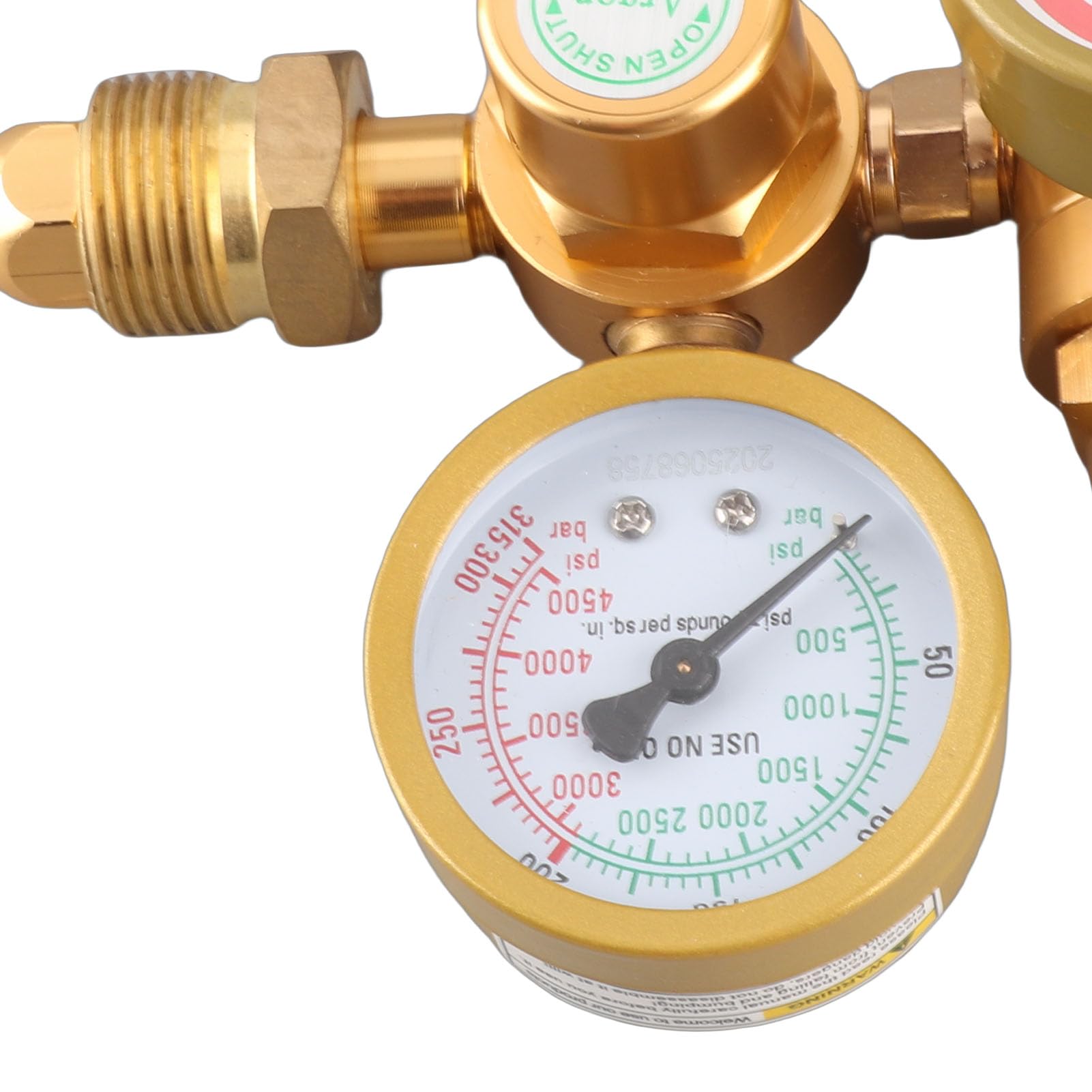 Regulator spawania gazowego Argon Miernik CO2 TIG MIG Przepływomierz 4500psi