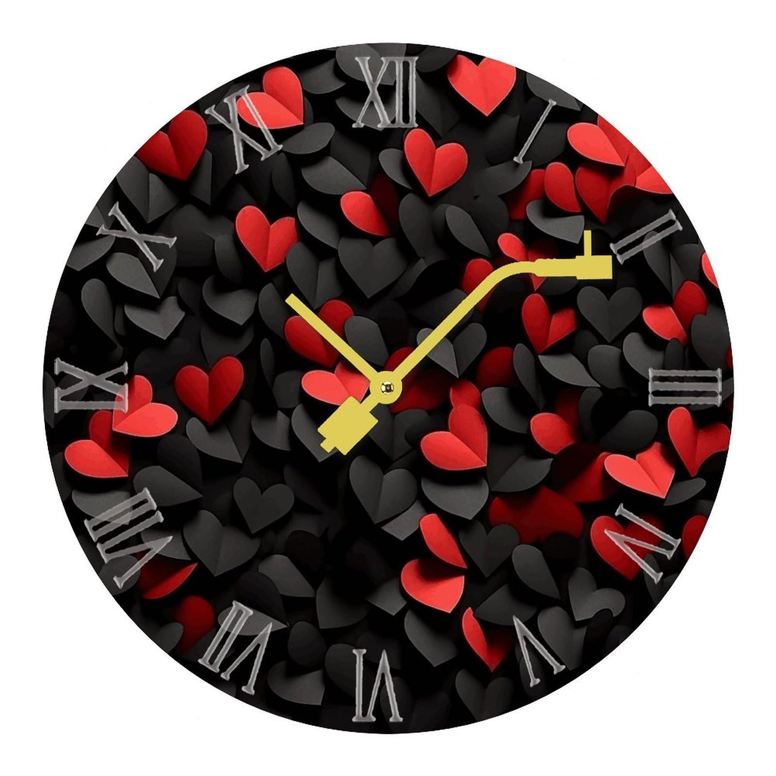 Horloge murale silencieuse sans tic-tac pour travailler au calme dans son bureau